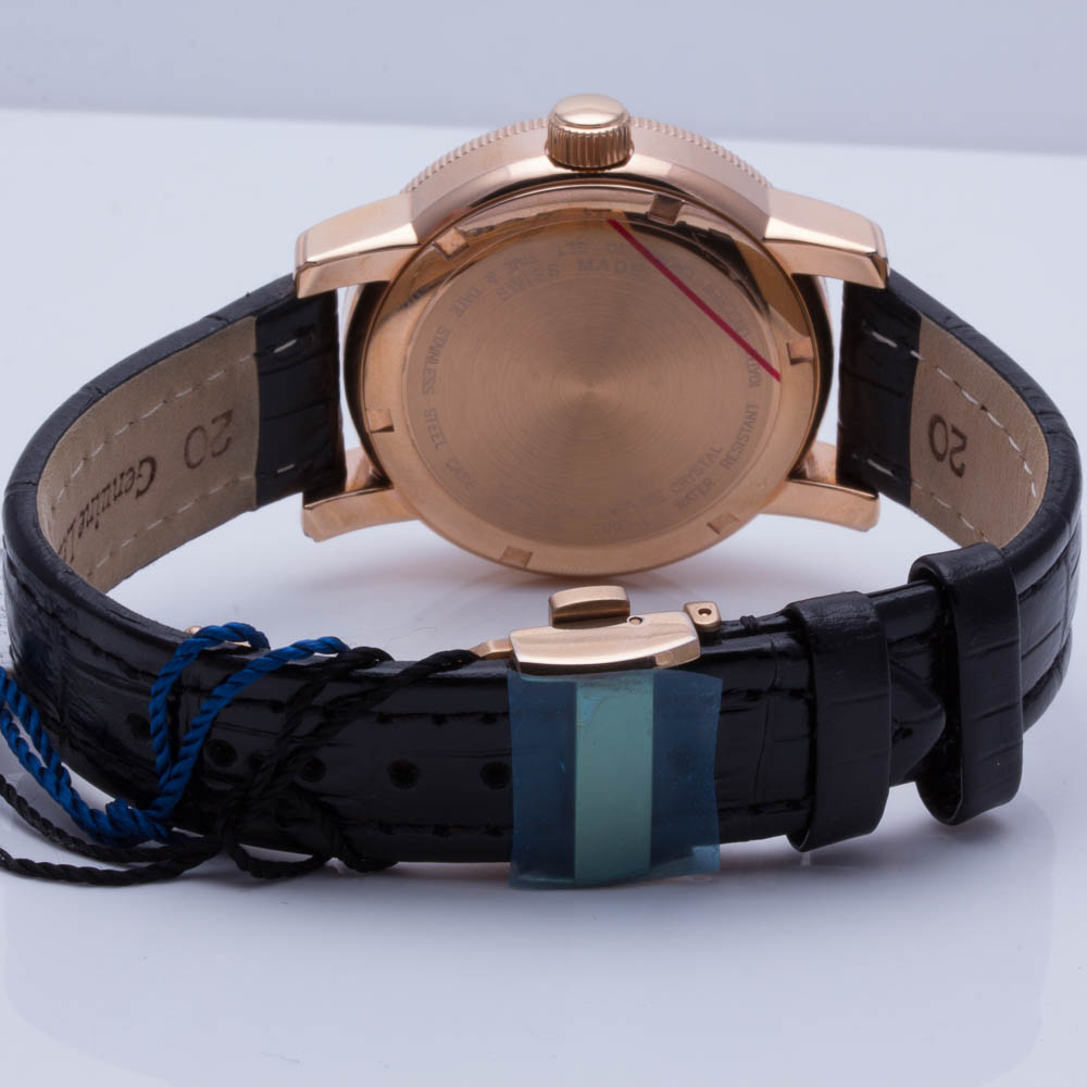 Schweiss Swiss Rose Gold Stainless Steel Watch