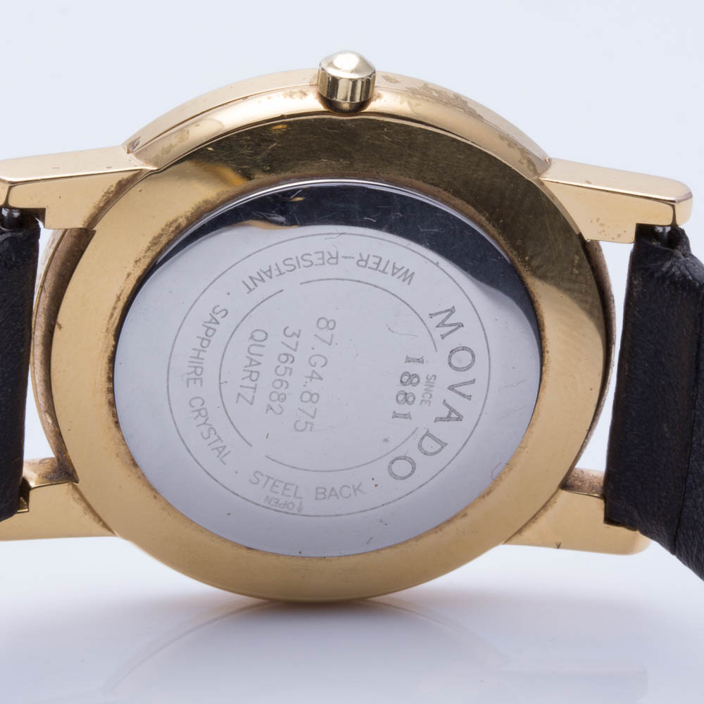 Movado Stainless Steel Watch