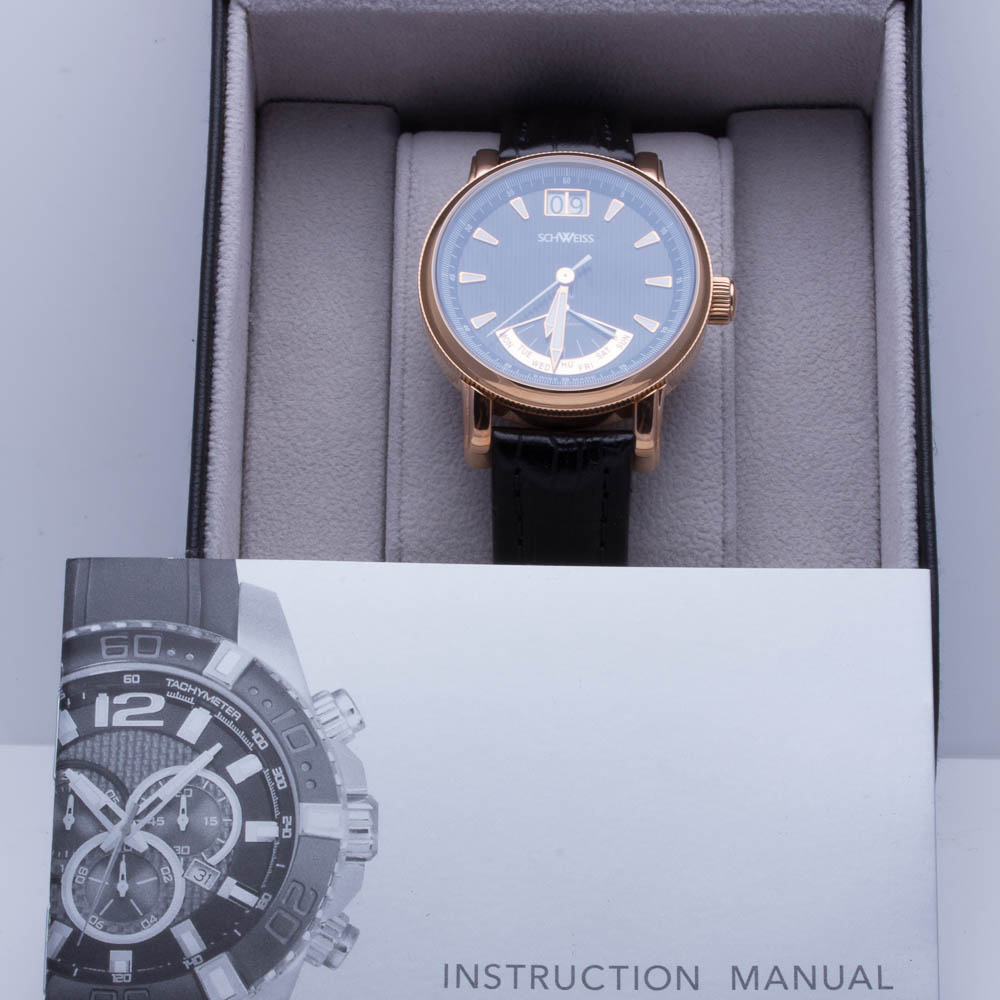 Schweiss Swiss Rose Gold Stainless Steel Watch
