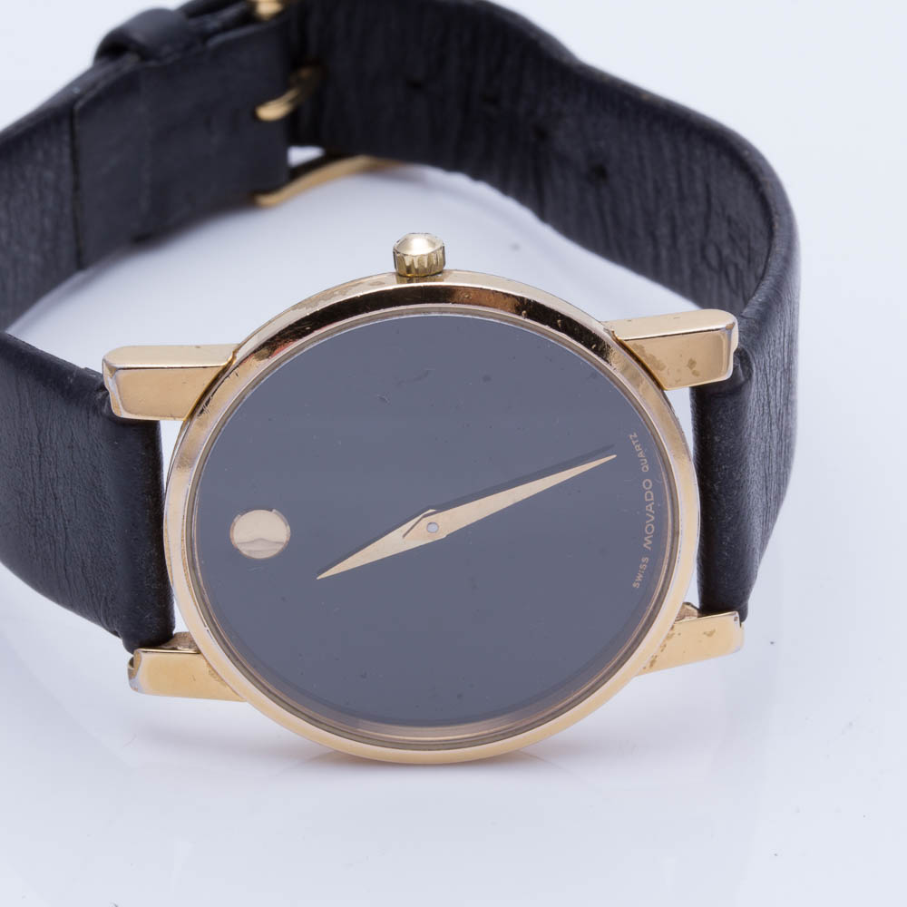 Movado Stainless Steel Watch