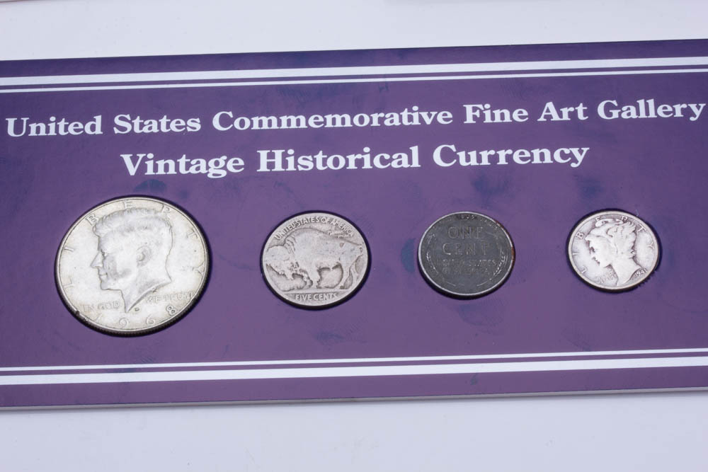 Assortment of Vintage and Modern U.S. Coins