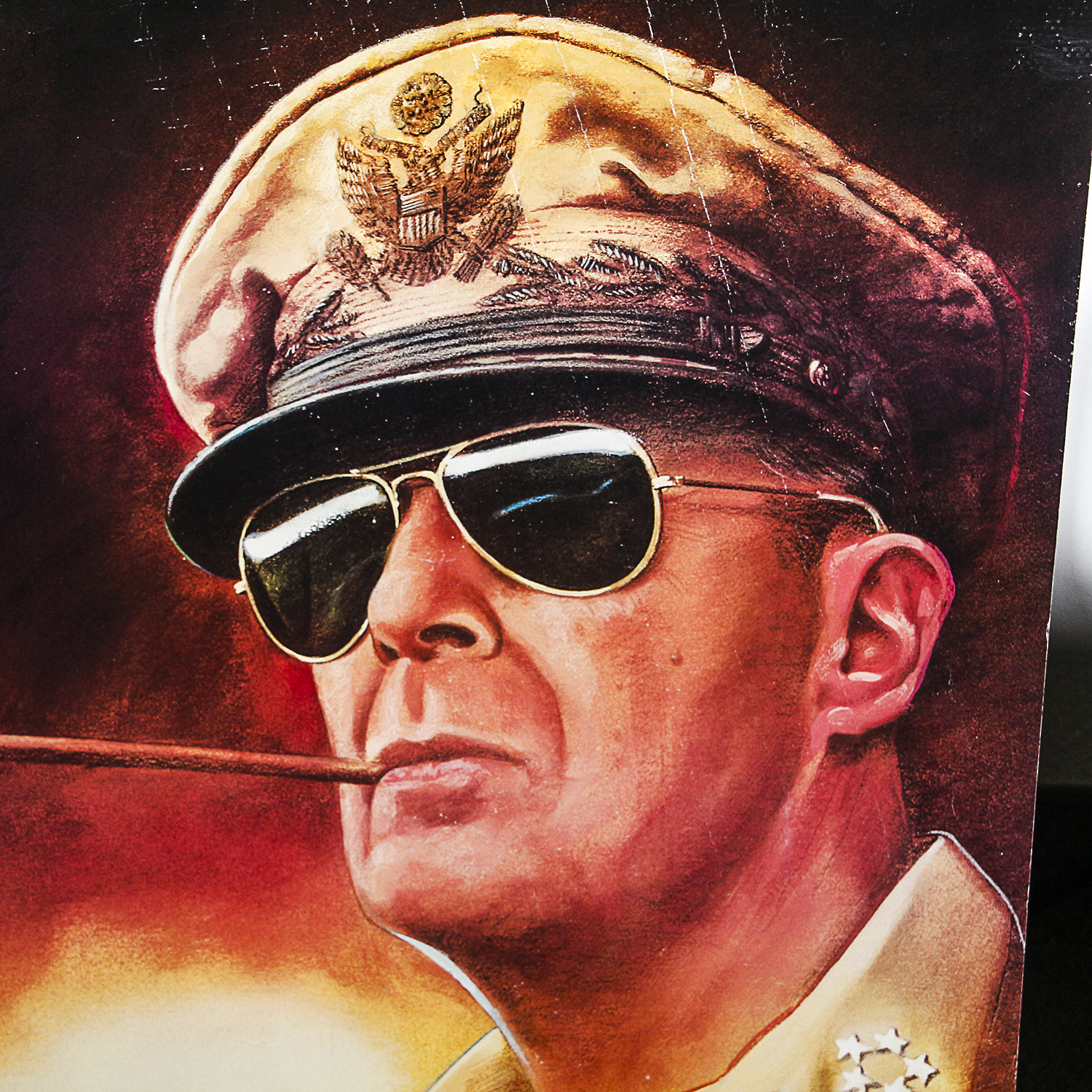 Ray-Ban 50th Anniversary Poster With General MacArthur