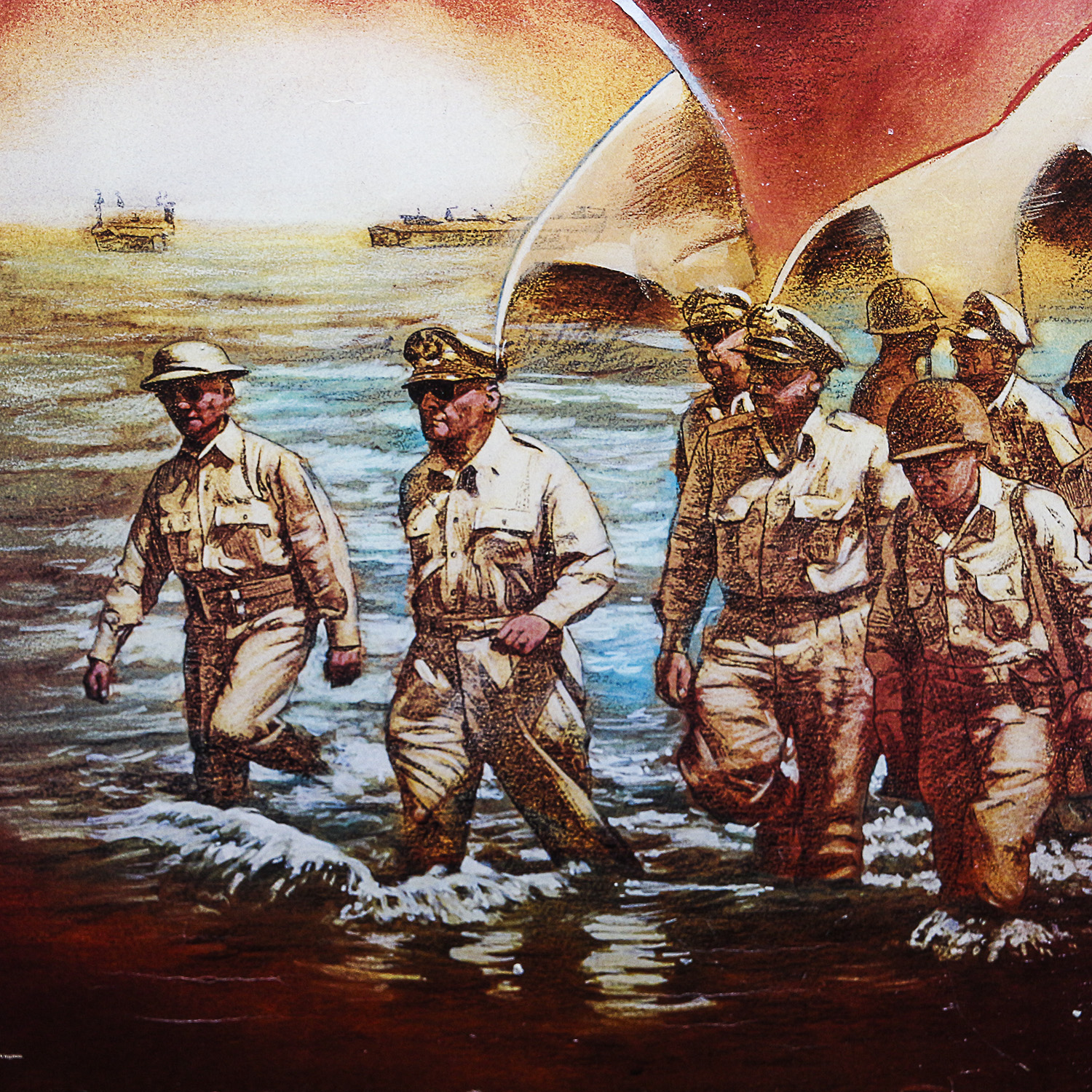 Ray-Ban 50th Anniversary Poster With General MacArthur