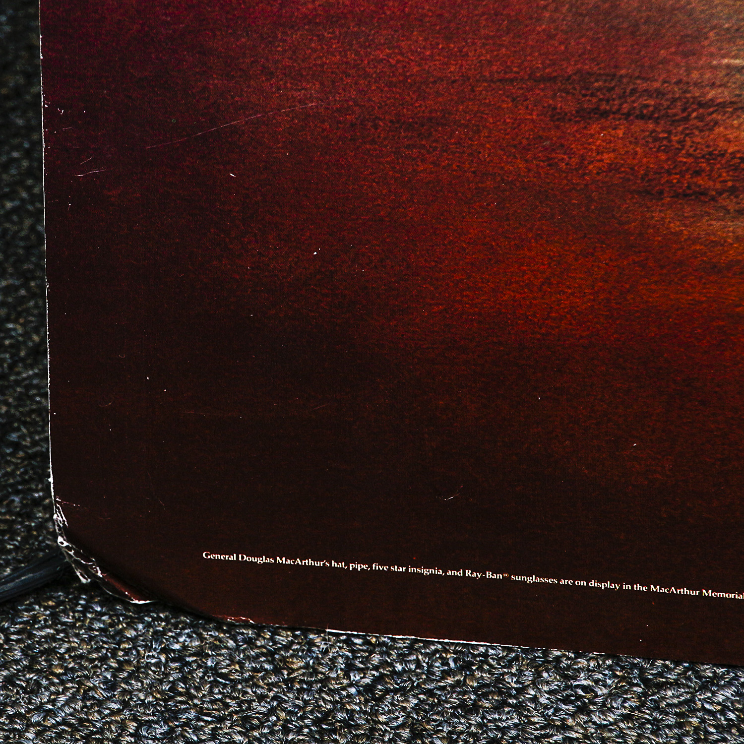 Ray-Ban 50th Anniversary Poster With General MacArthur