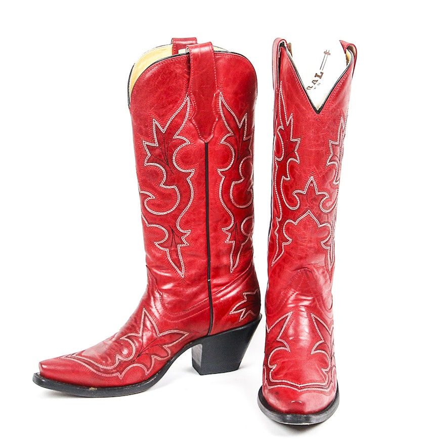 Women's Corral Desert Red Goat Leather Western Boots