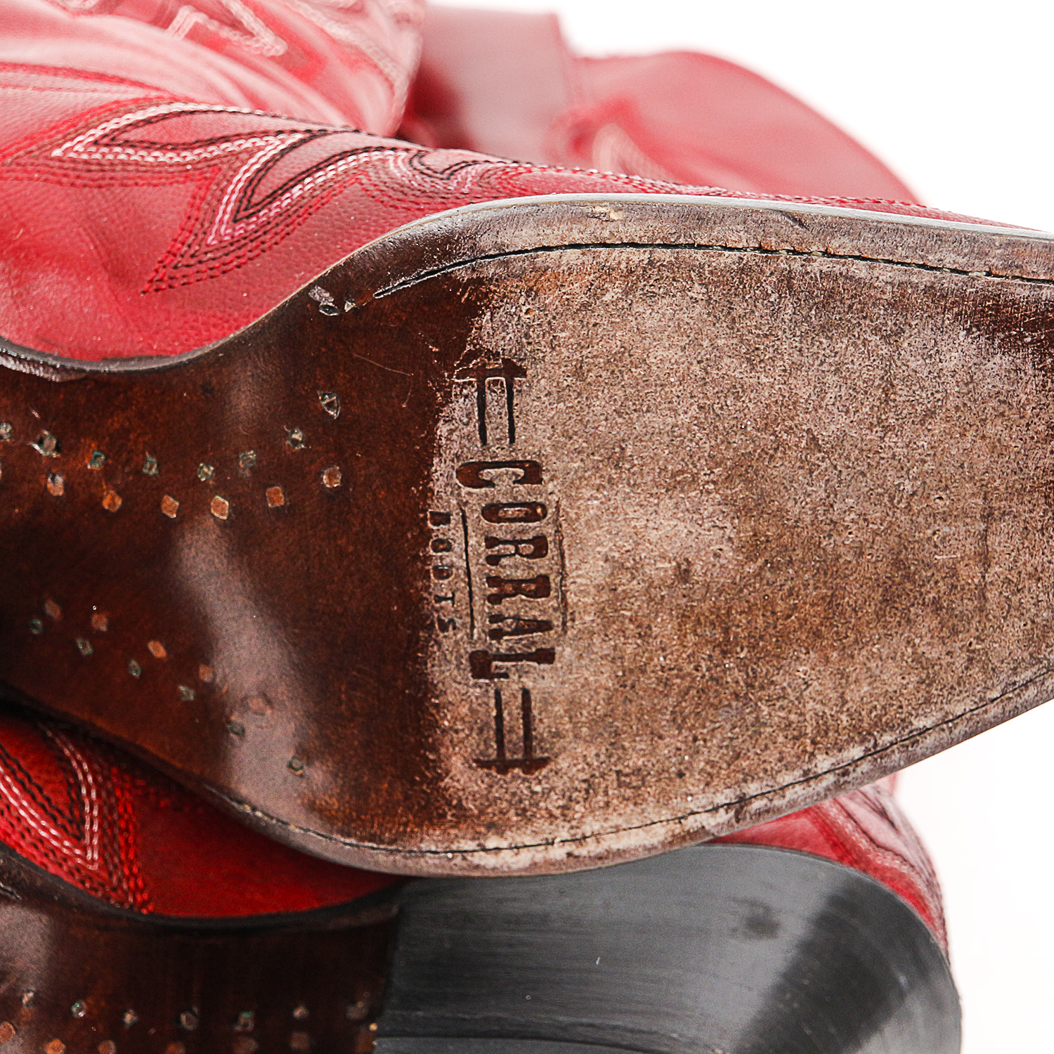 Women's Corral Desert Red Goat Leather Western Boots