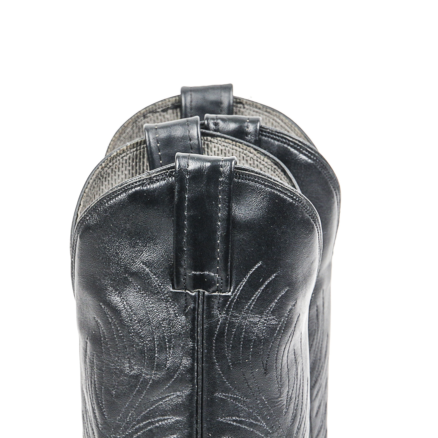 Women's Evenin' Star Black Leather Western Boots