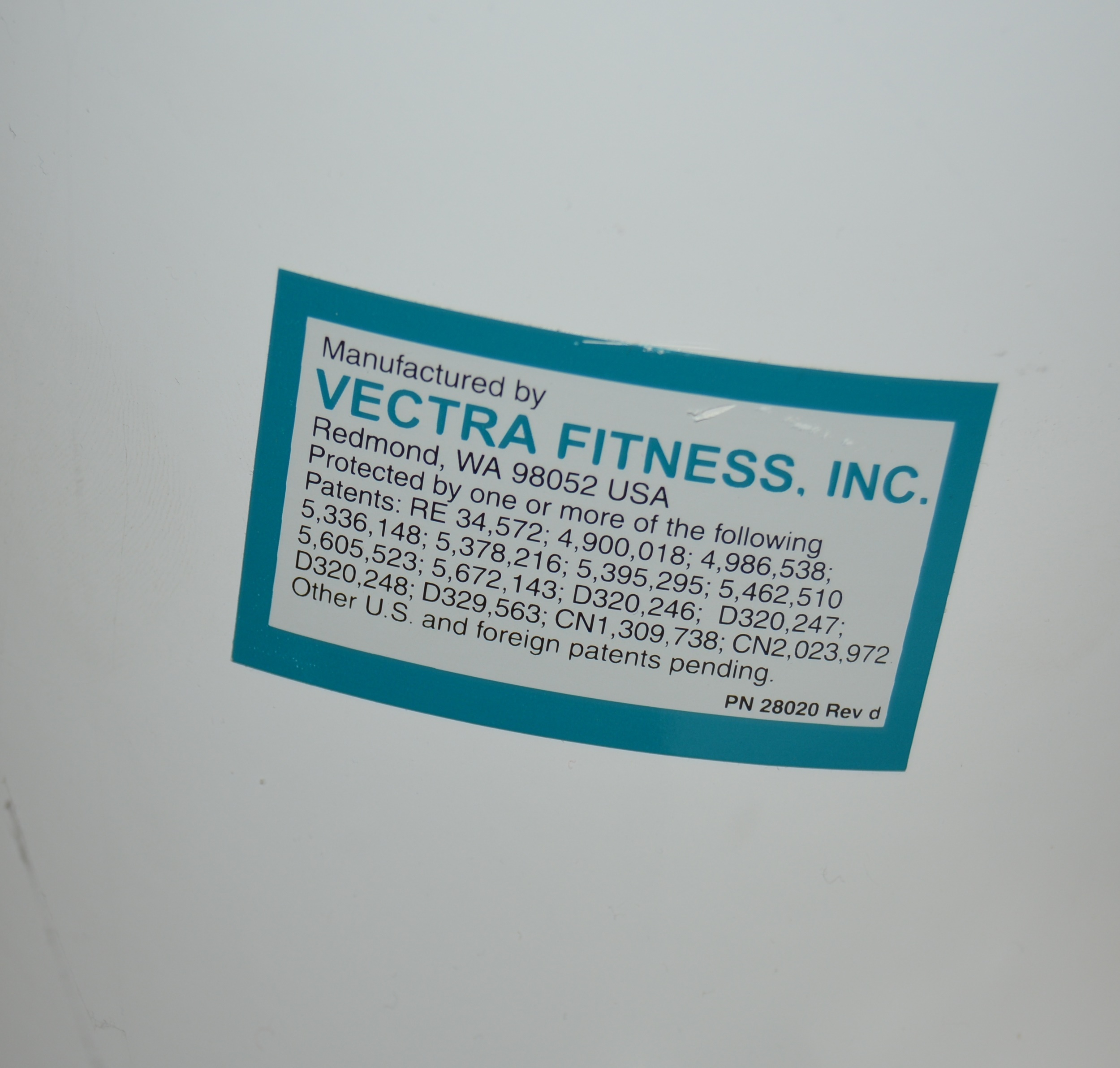 Vectra On-Line 1600 Home Gym