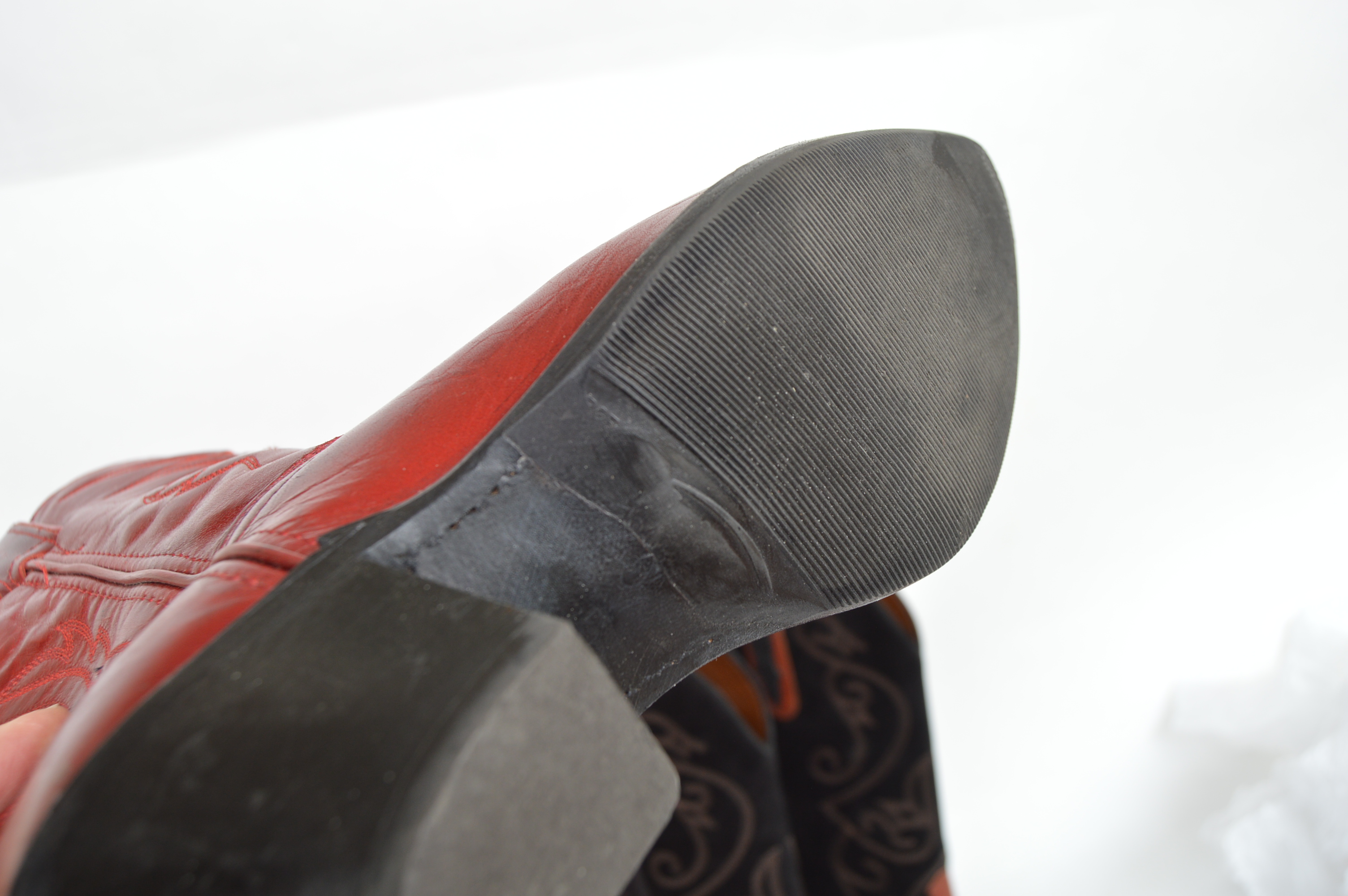 Women's Vintage Leather Western Boots