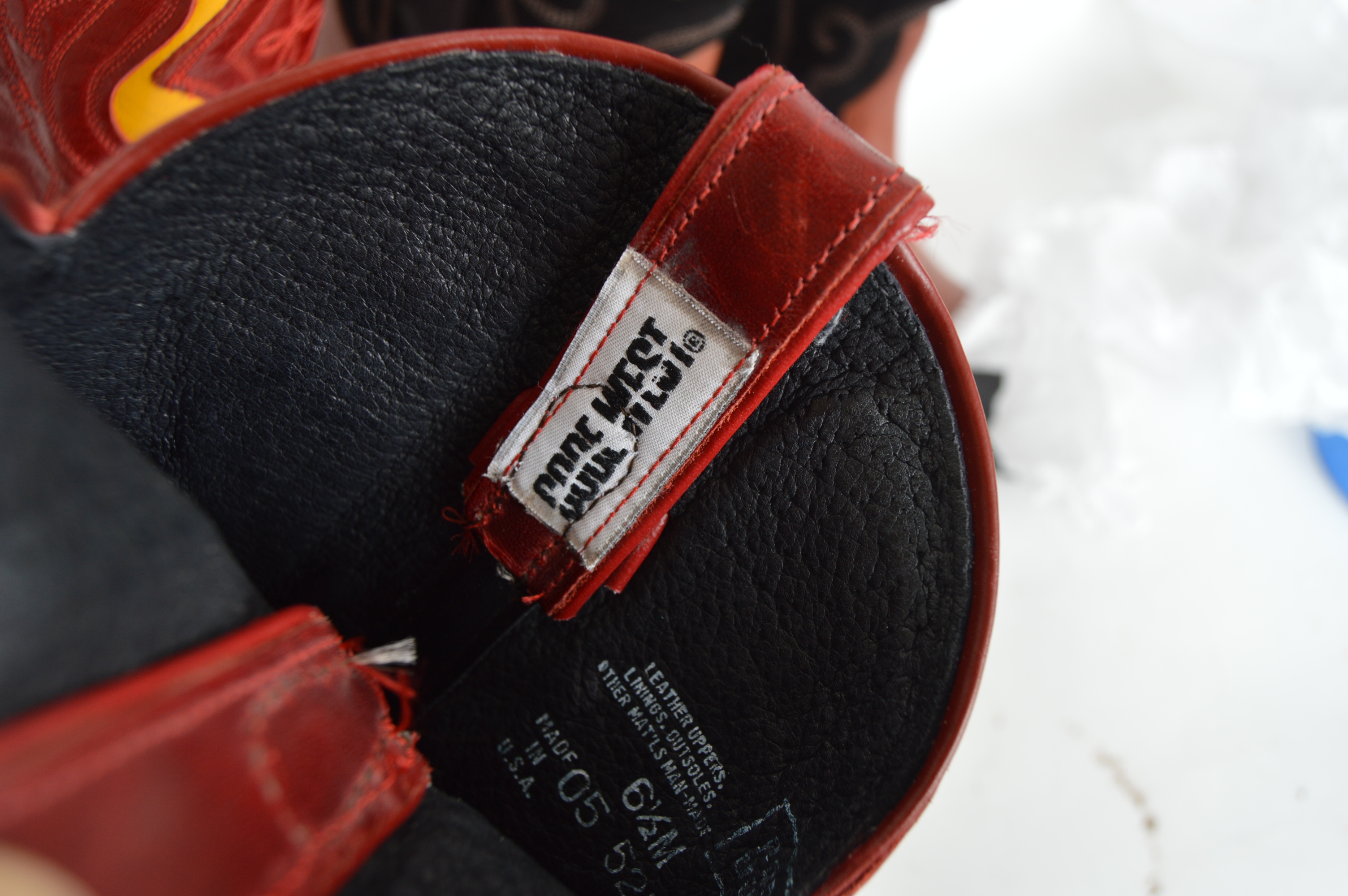 Women's Vintage Leather Western Boots