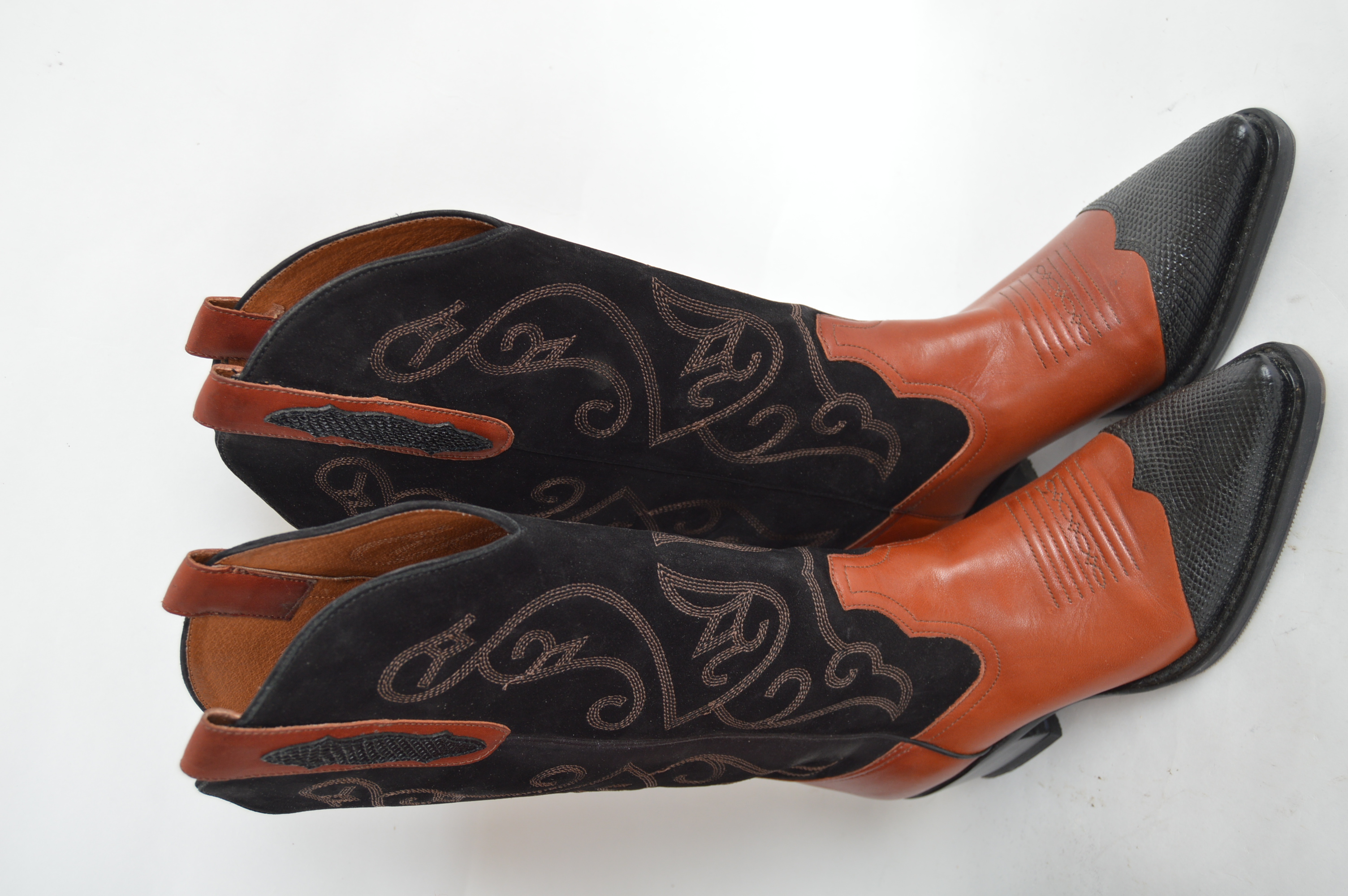 Women's Vintage Leather Western Boots