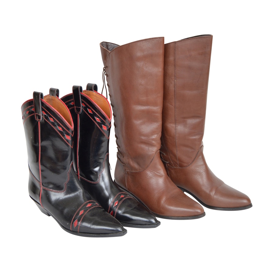 Women's Donald J Pliner and White Mountain Boots