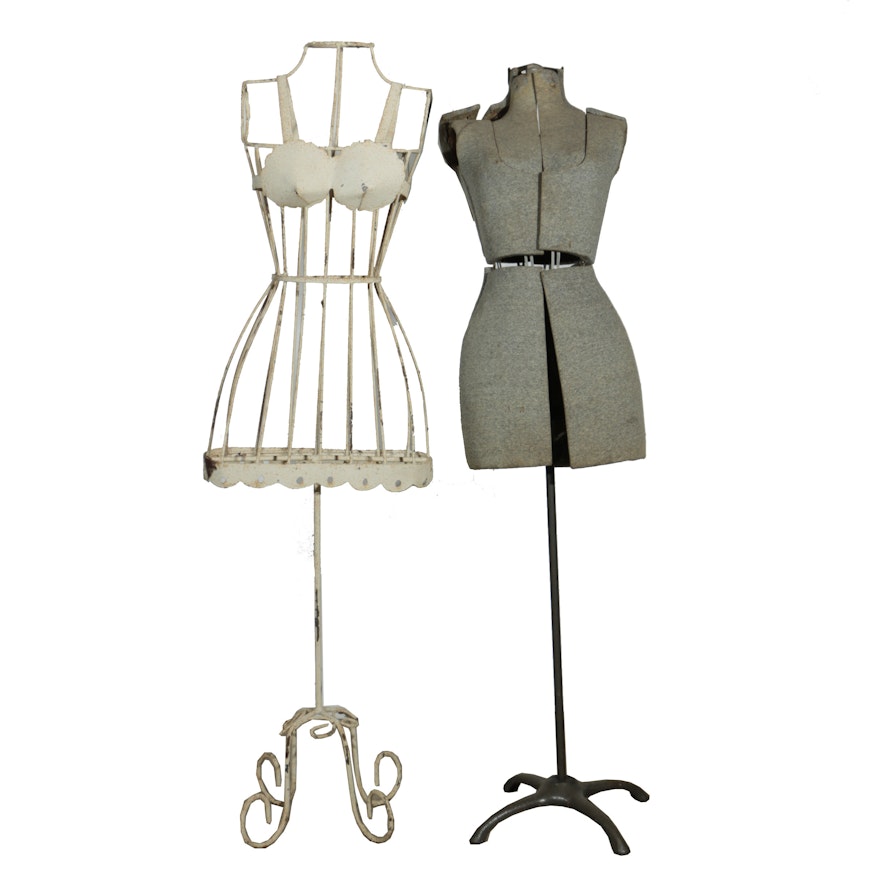 Decorative and Adjustable Dressforms