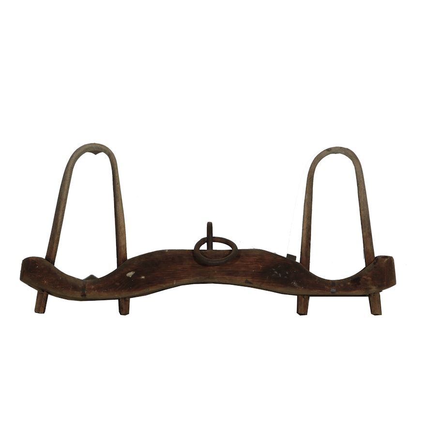 Antique Wooden Ox Yoke