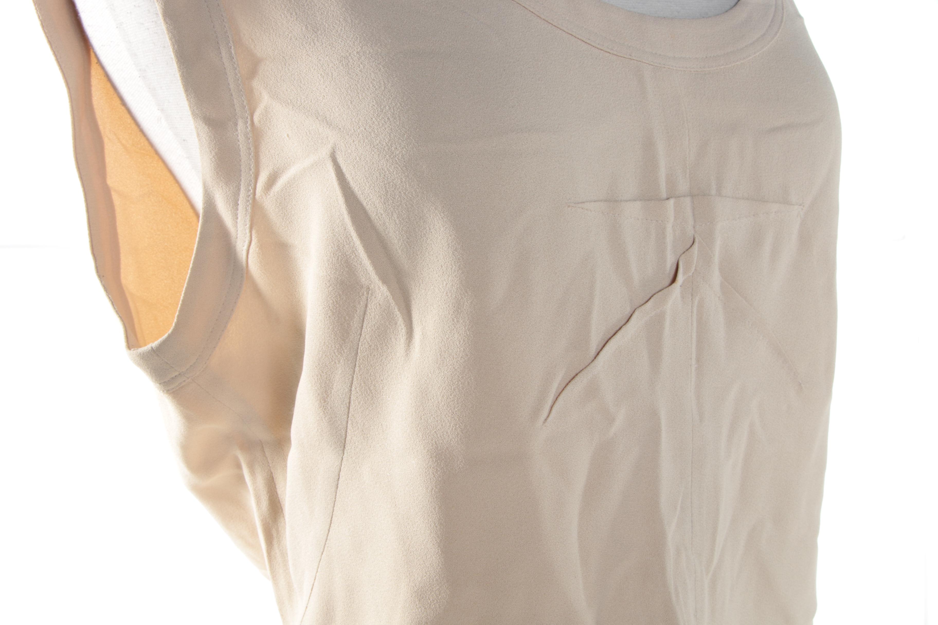 Women's Prada Beige Sleeveless Top