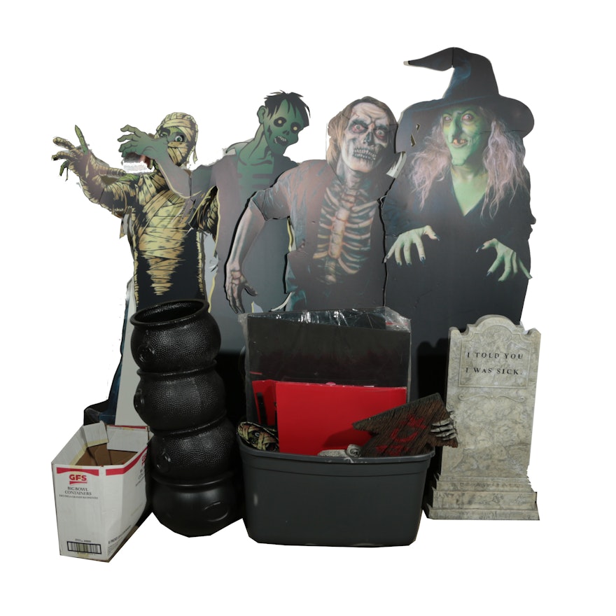 Halloween Signage, Cut-Outs and Wall Decor