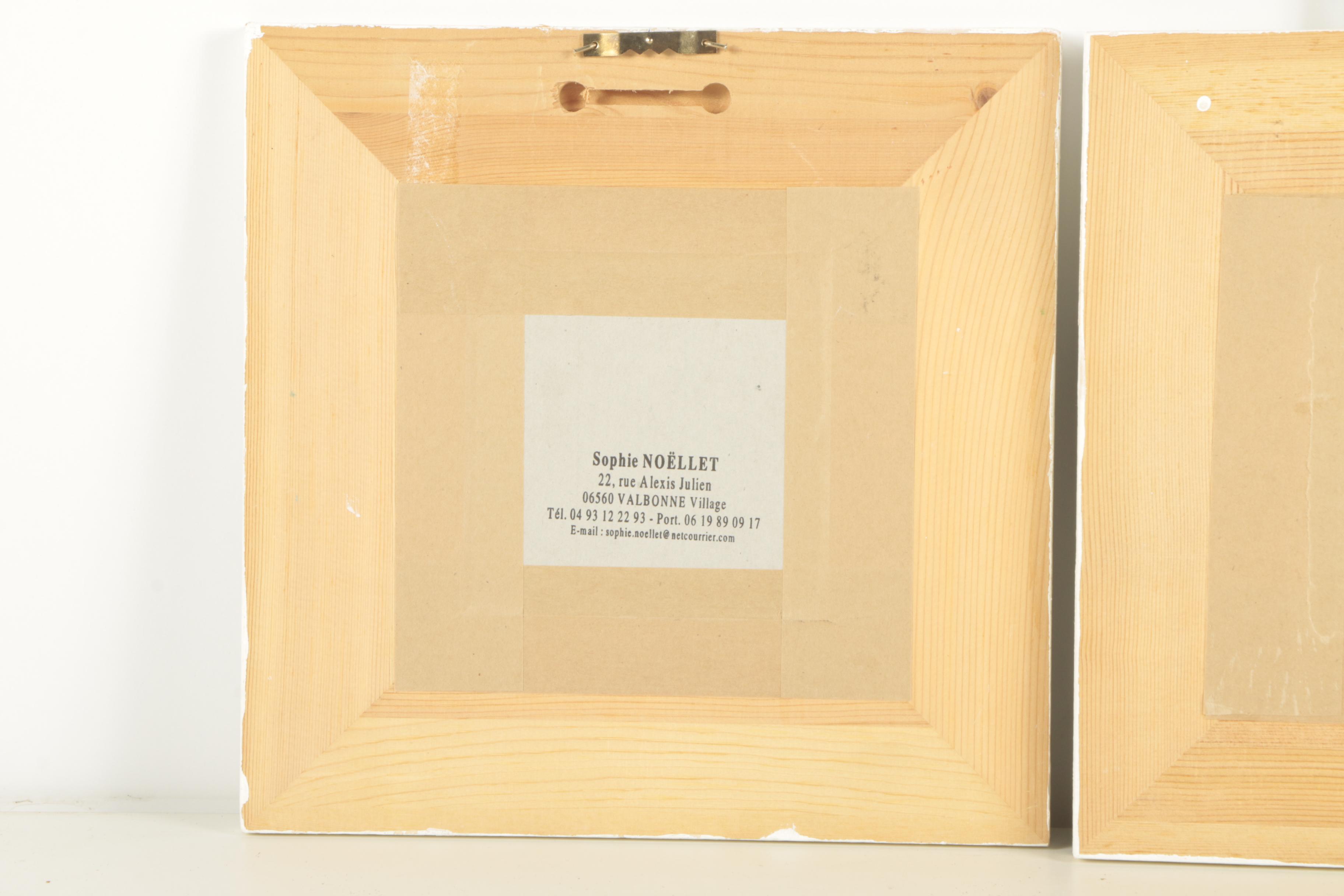 Collection of Sophie Noellet Acrylic Paintings of Fruits and Vegetables