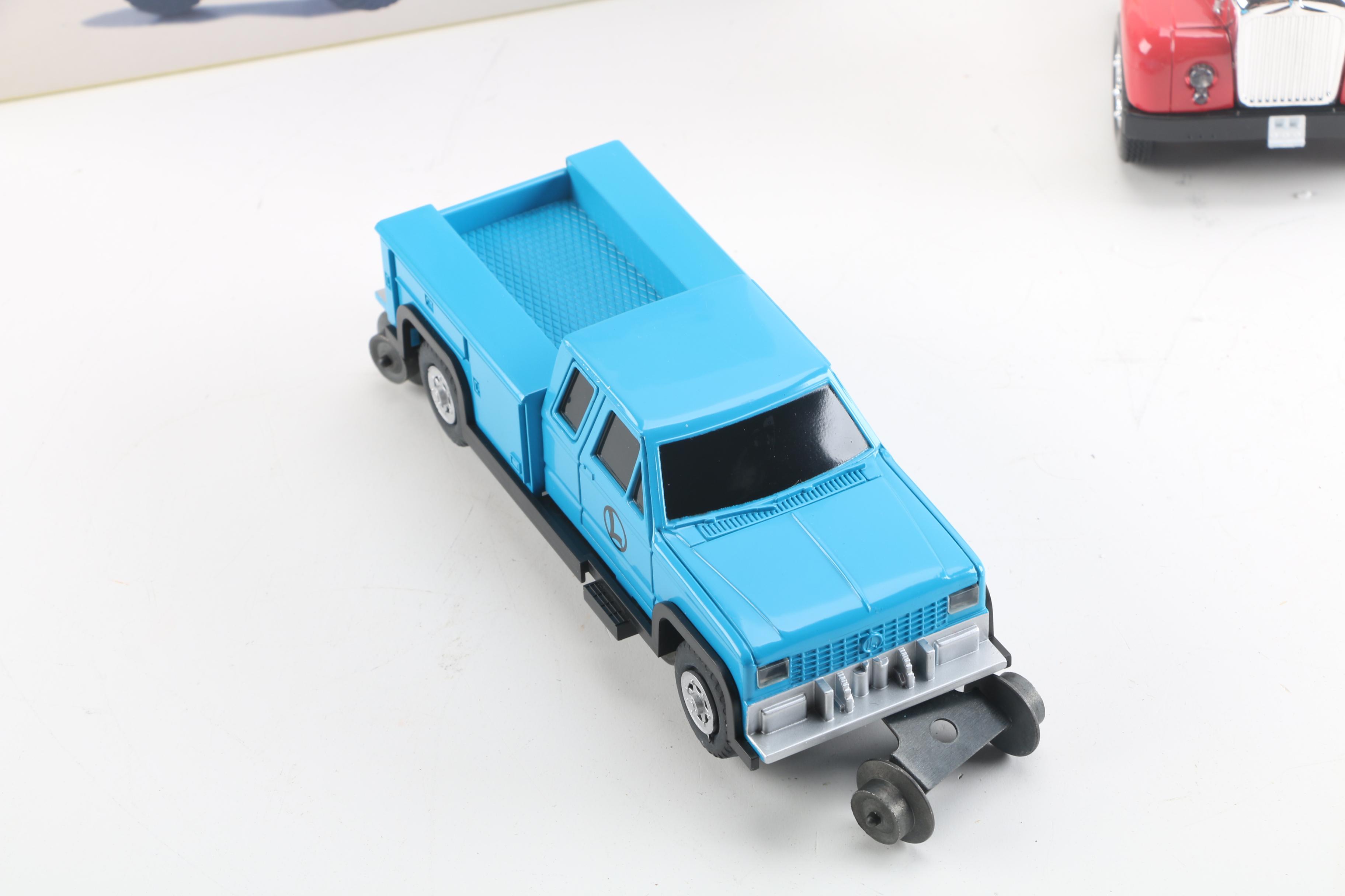 Lionel On-Track Pick-Up Truck and Collectible Die-Cast Trucks