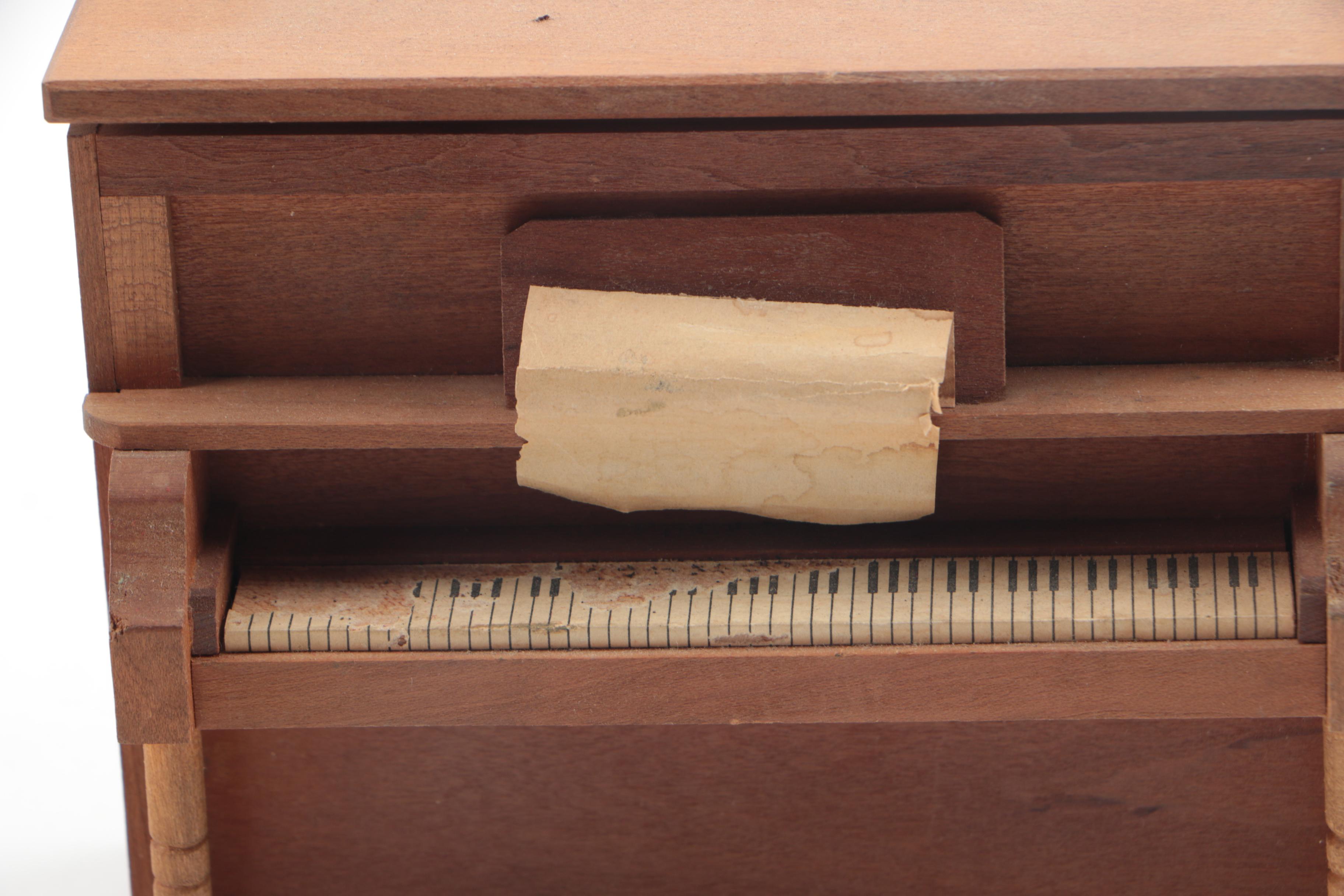 Vintage Wooden Dollhouse Furniture Featuring Shackman