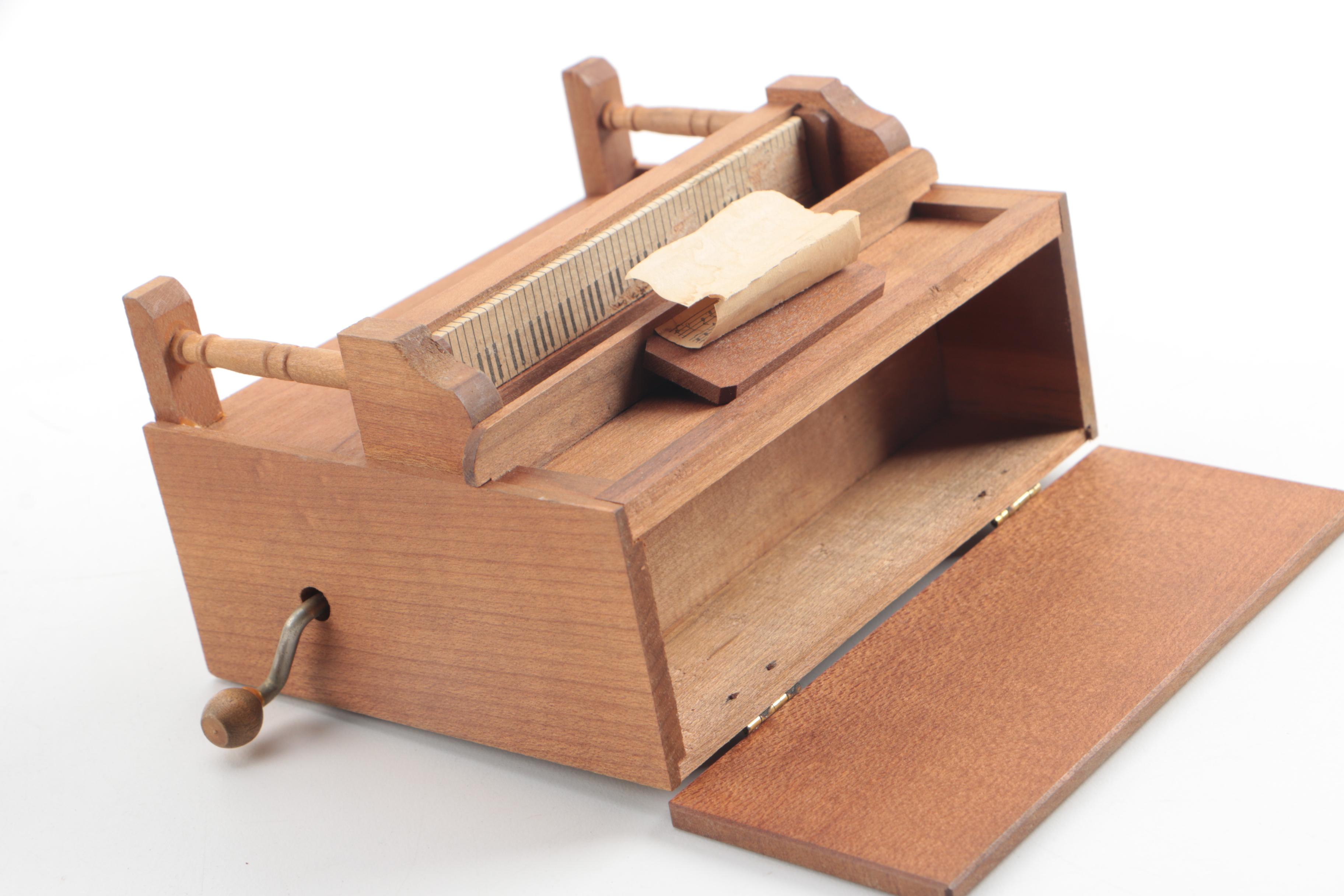 Vintage Wooden Dollhouse Furniture Featuring Shackman