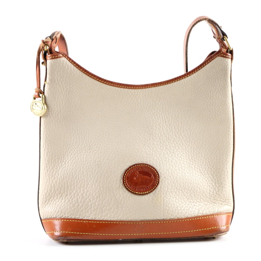 Vintage Dooney & Bourke All-Weather Leather Shoulder Bag