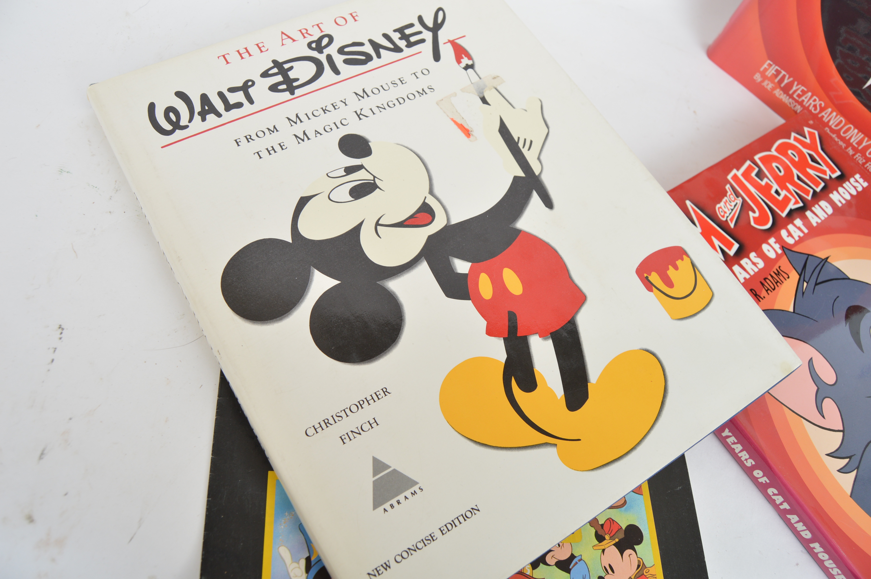 Disney, Bugs Bunny and Tom & Jerry Animation Books with First Edition