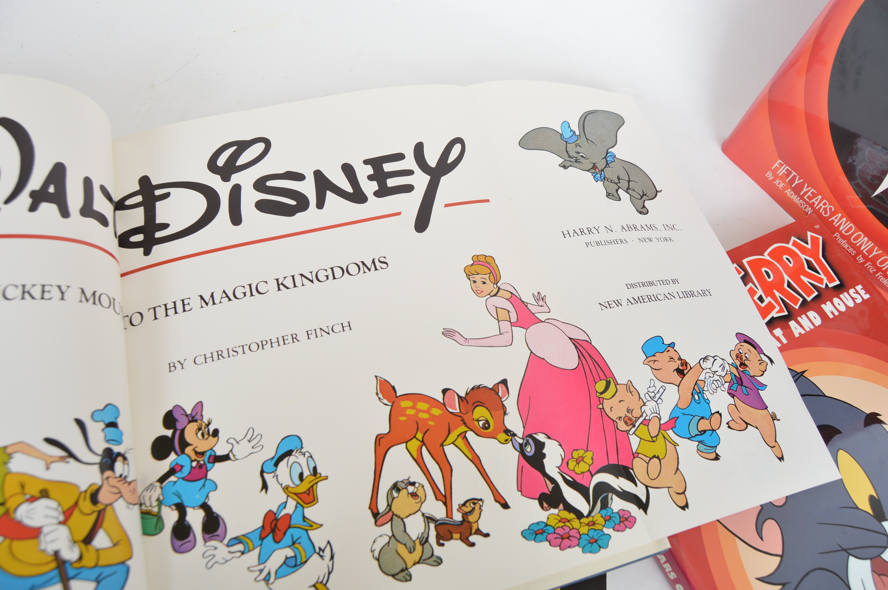 Disney, Bugs Bunny and Tom & Jerry Animation Books with First Edition