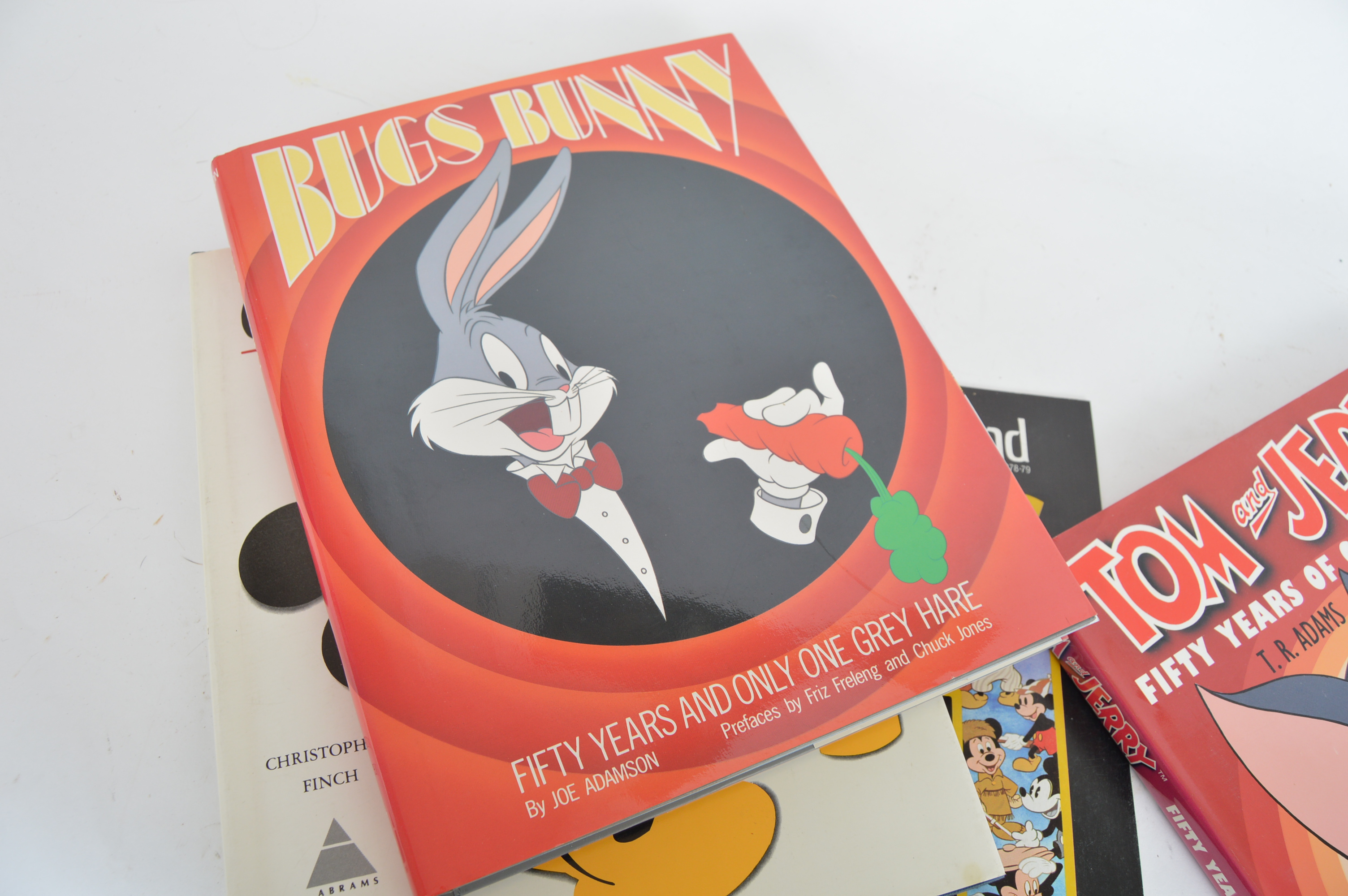 Disney, Bugs Bunny and Tom & Jerry Animation Books with First Edition