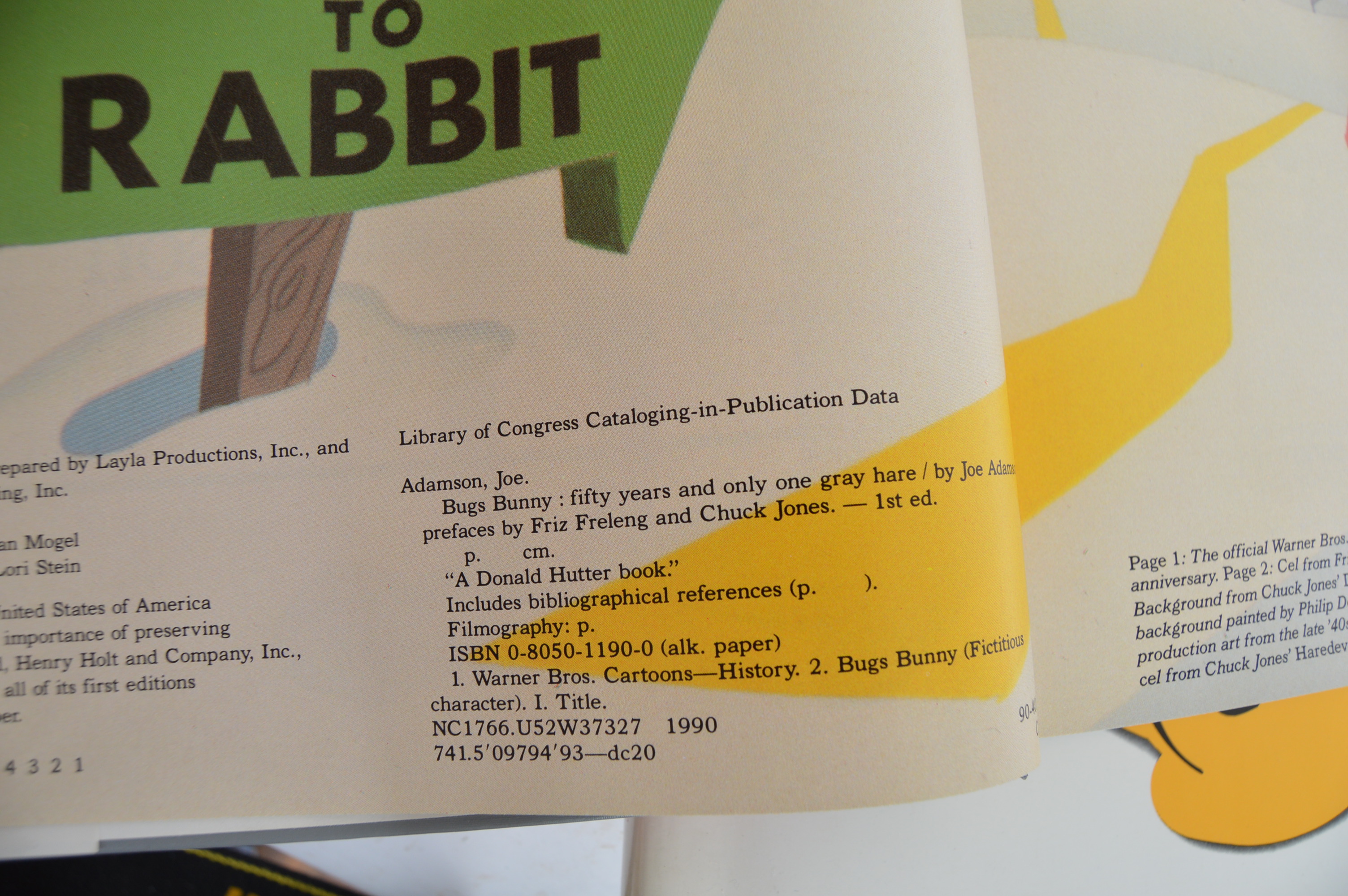 Disney, Bugs Bunny and Tom & Jerry Animation Books with First Edition