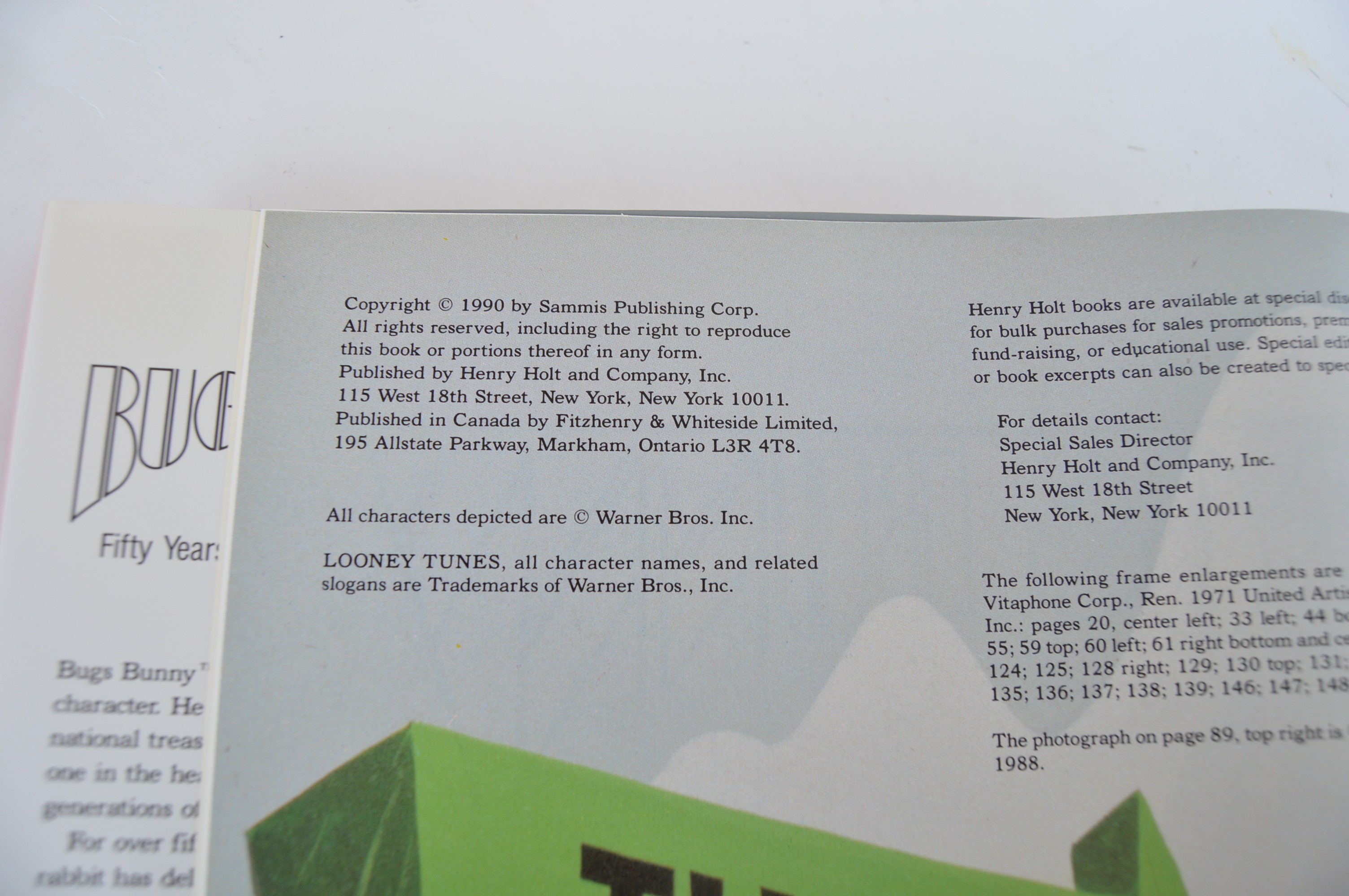 Disney, Bugs Bunny and Tom & Jerry Animation Books with First Edition