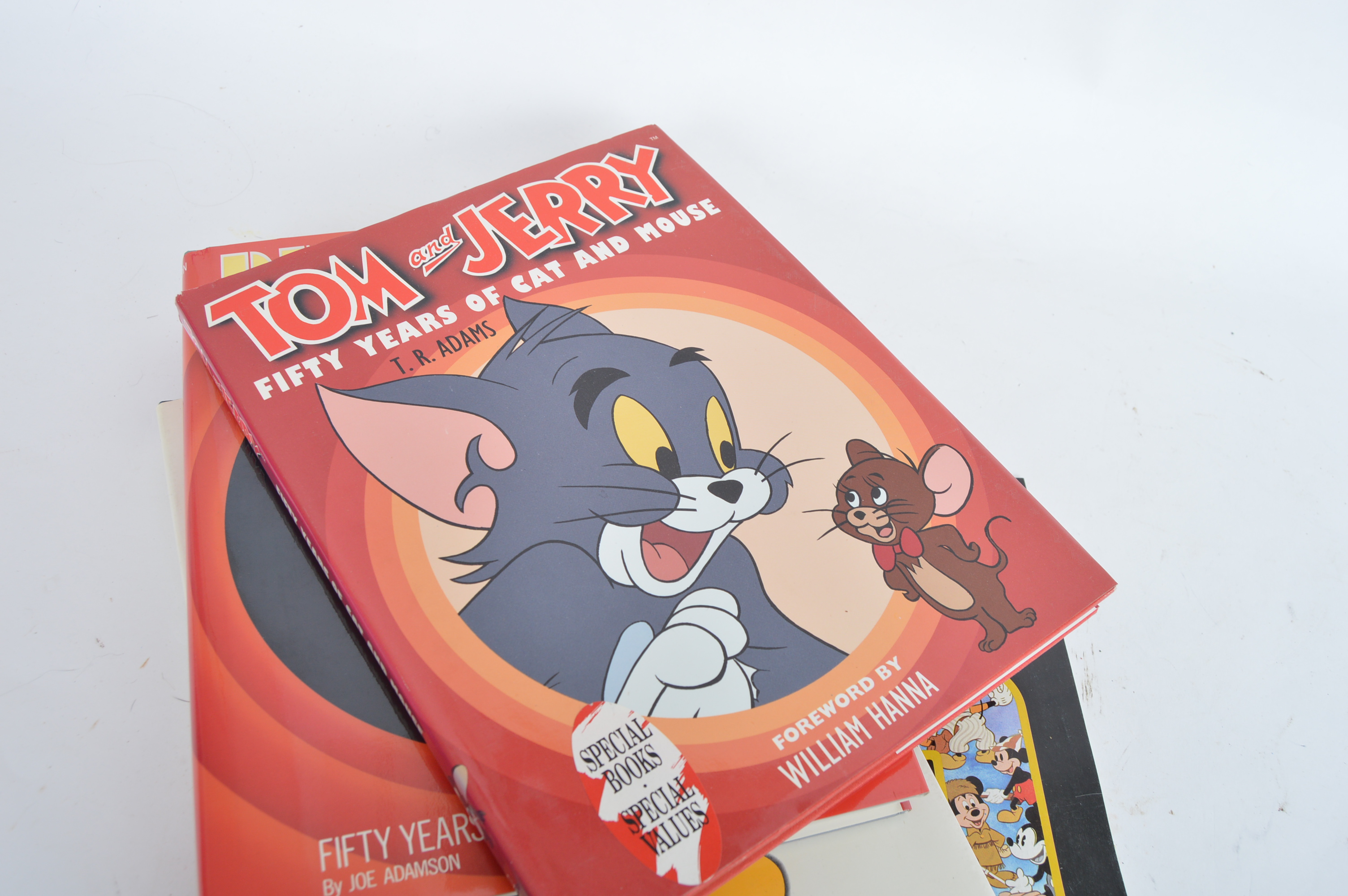 Disney, Bugs Bunny and Tom & Jerry Animation Books with First Edition