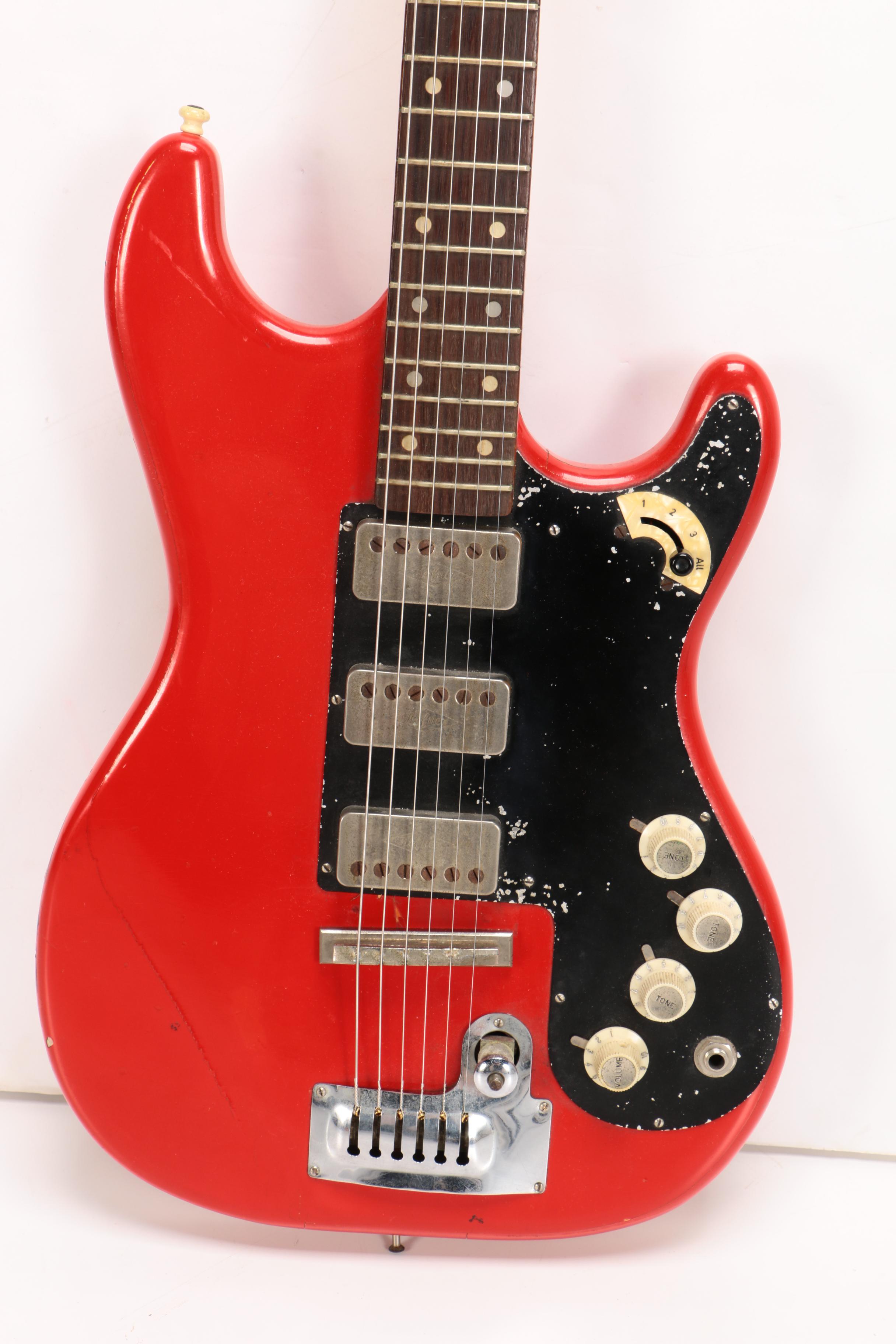 C. 1960s Hofner 173 Strat Style Electric Guitar