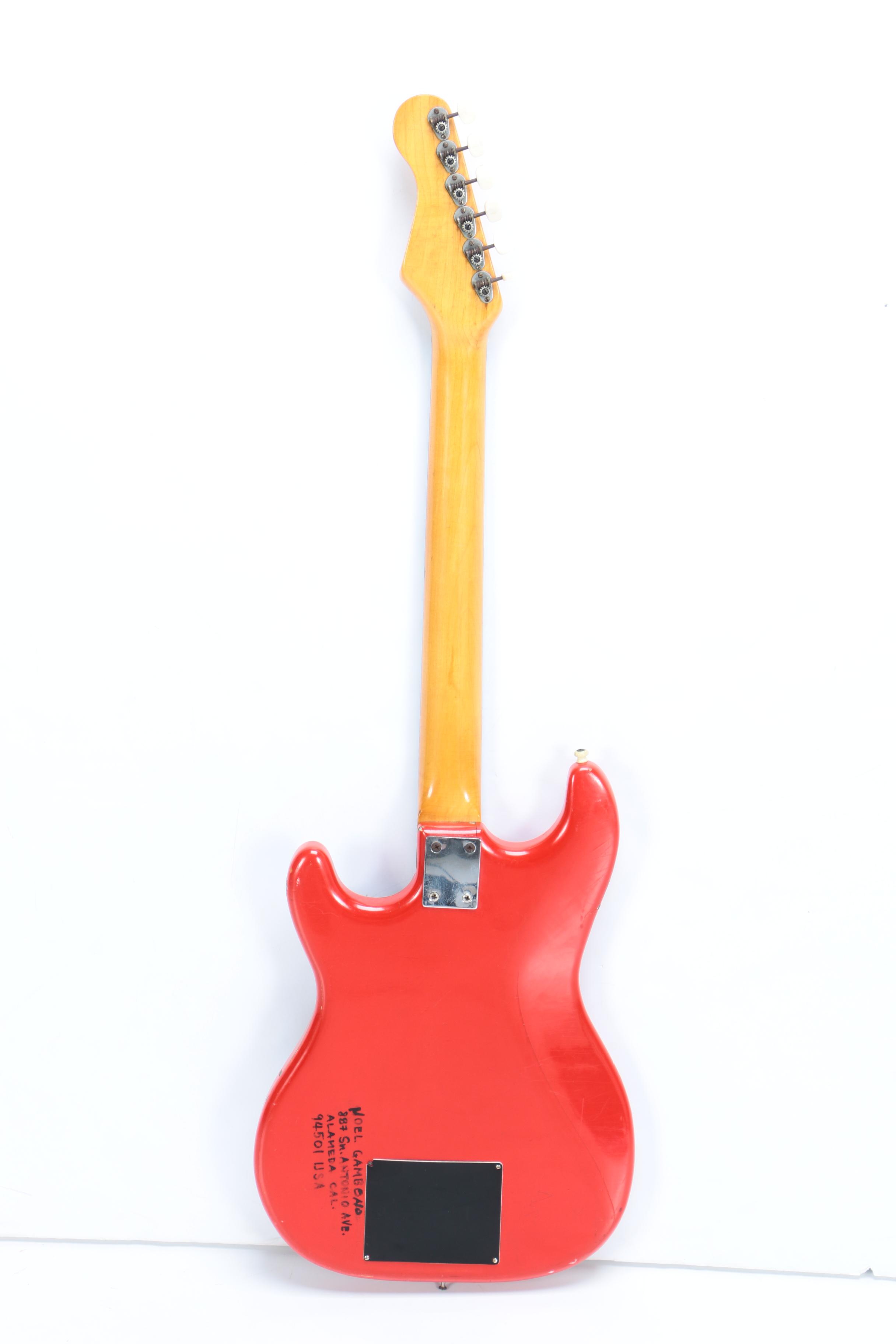 C. 1960s Hofner 173 Strat Style Electric Guitar