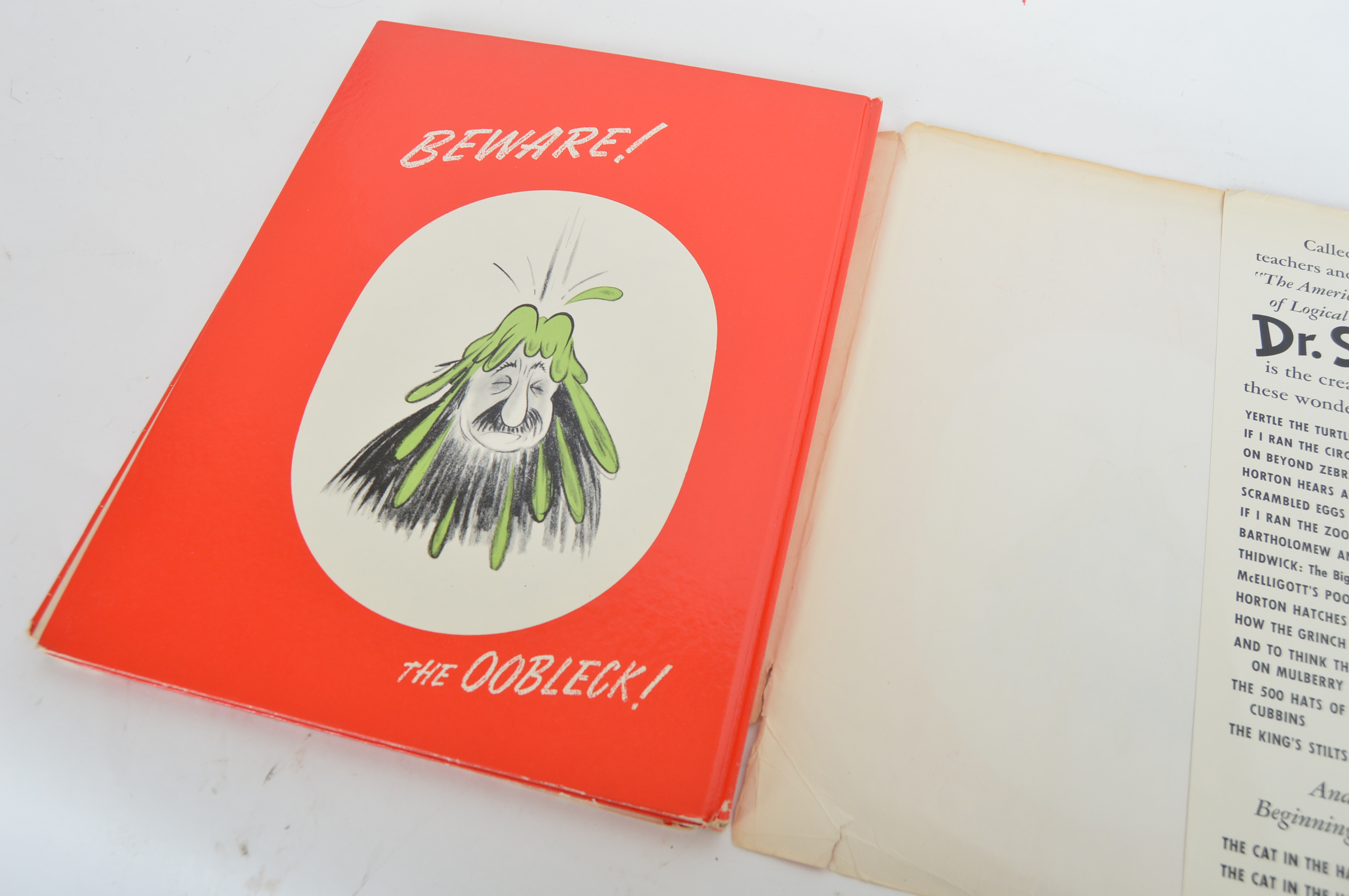 1949 "Bartholomew and the Oobleck" by Dr. Seuss