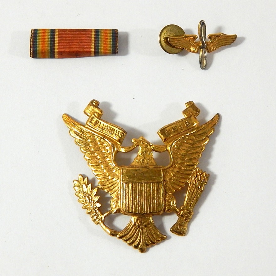 WWII Pins and Medals