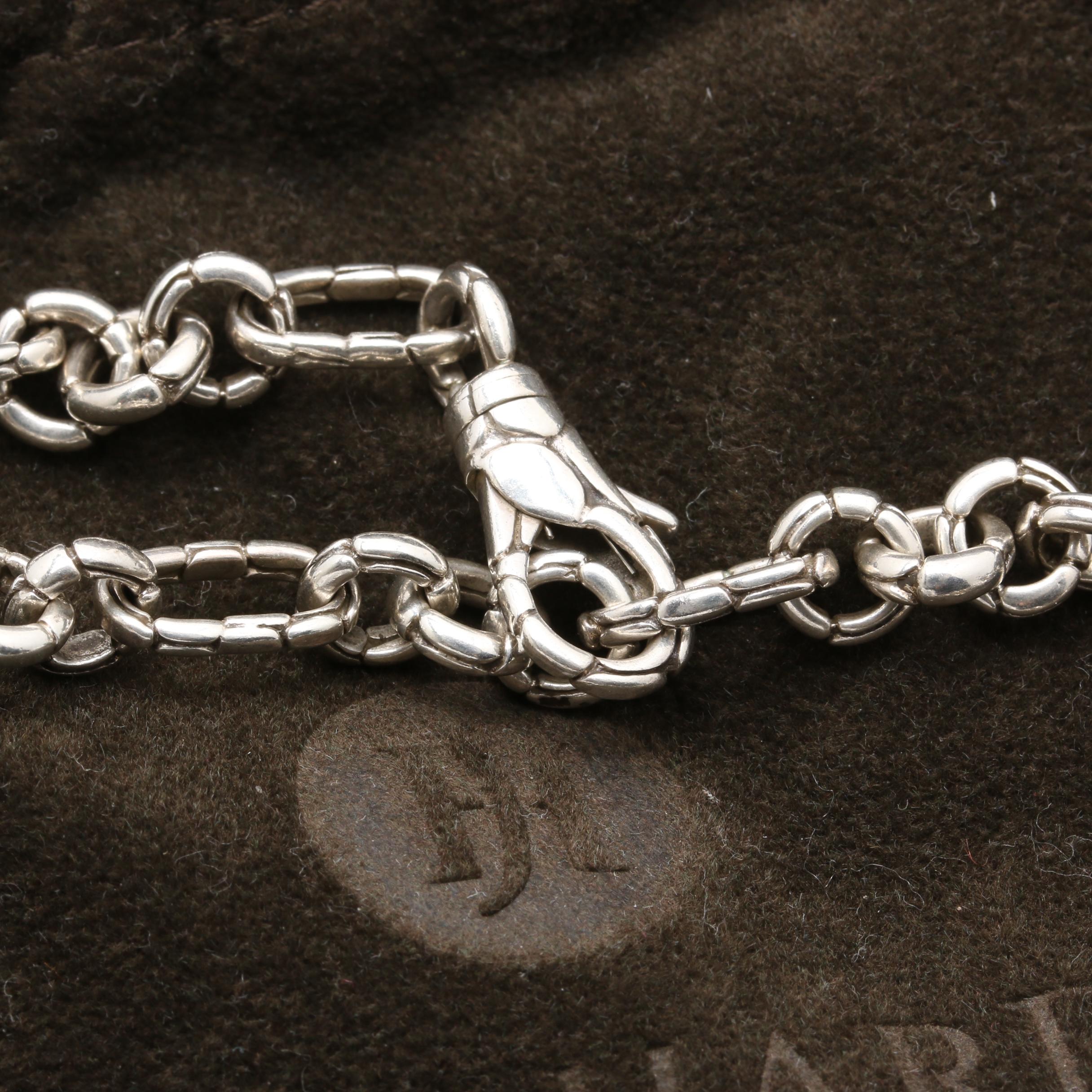 John Hardy Sterling Silver "Kali Collection" Necklace