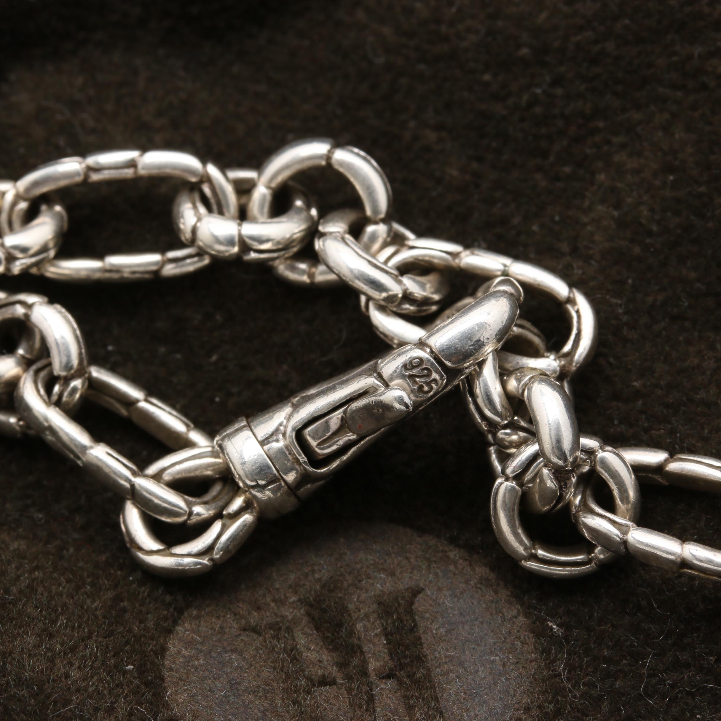 John Hardy Sterling Silver "Kali Collection" Necklace