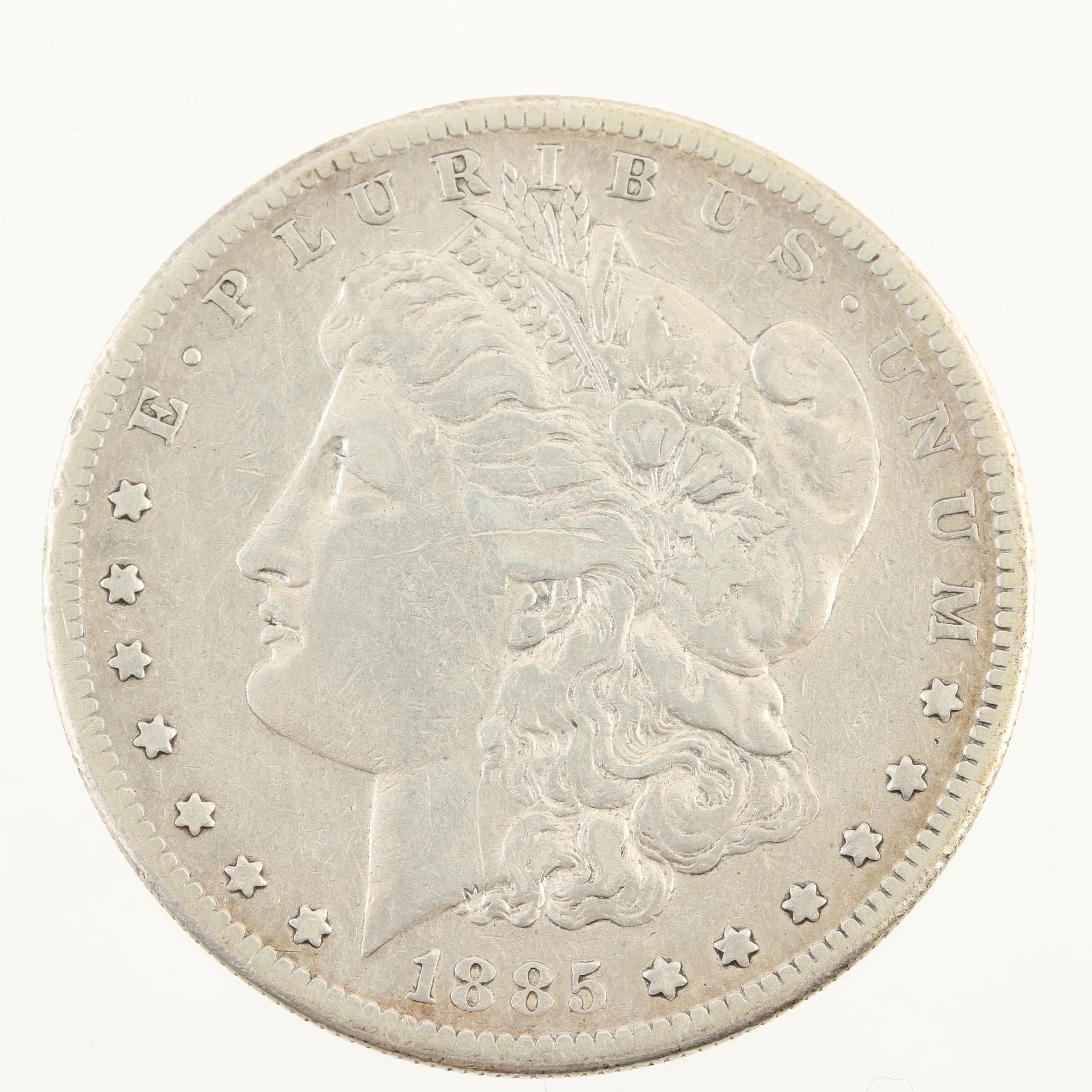 1885-S Morgan Silver Dollar