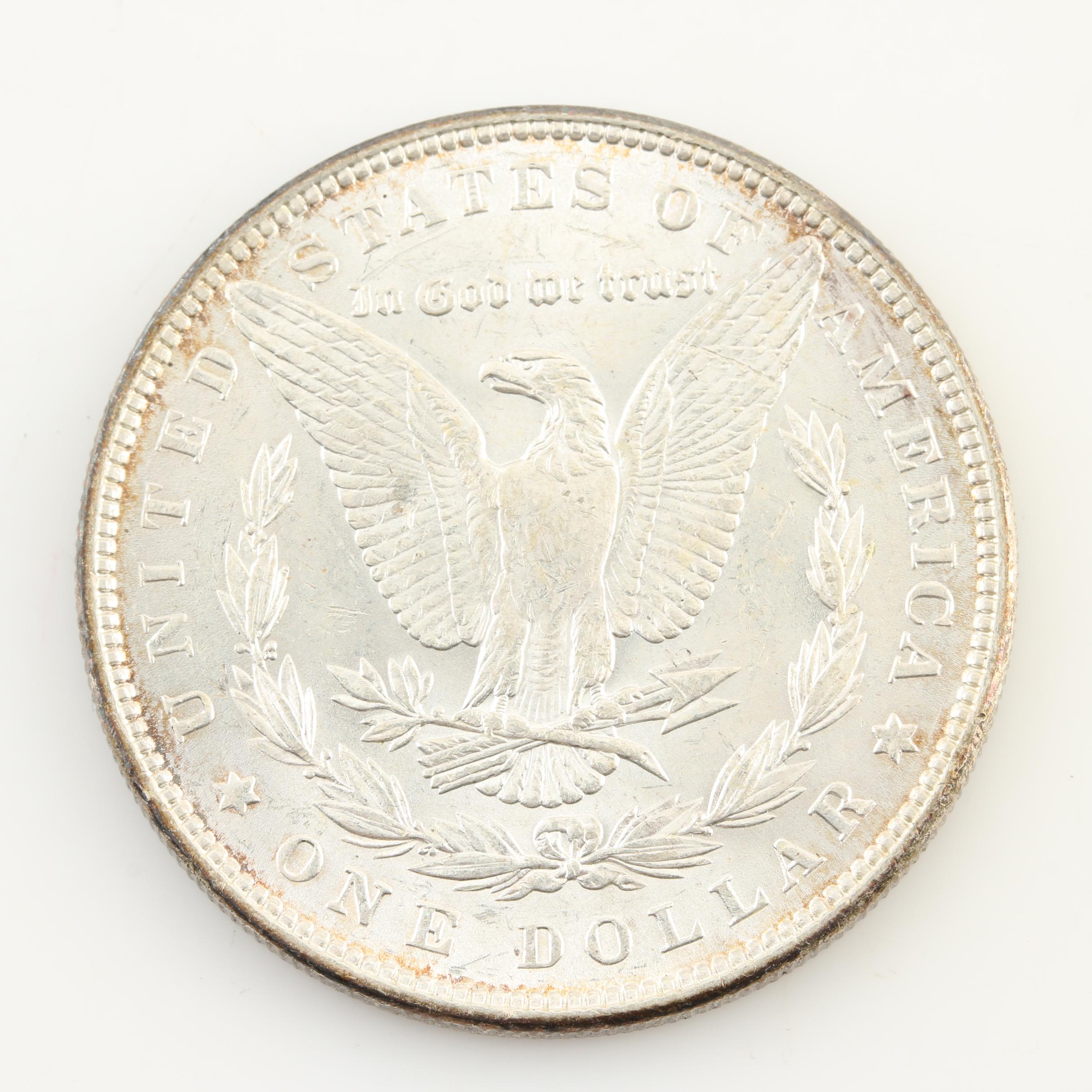 1884-S, 1886 and 1887 Morgan Silver Dollars