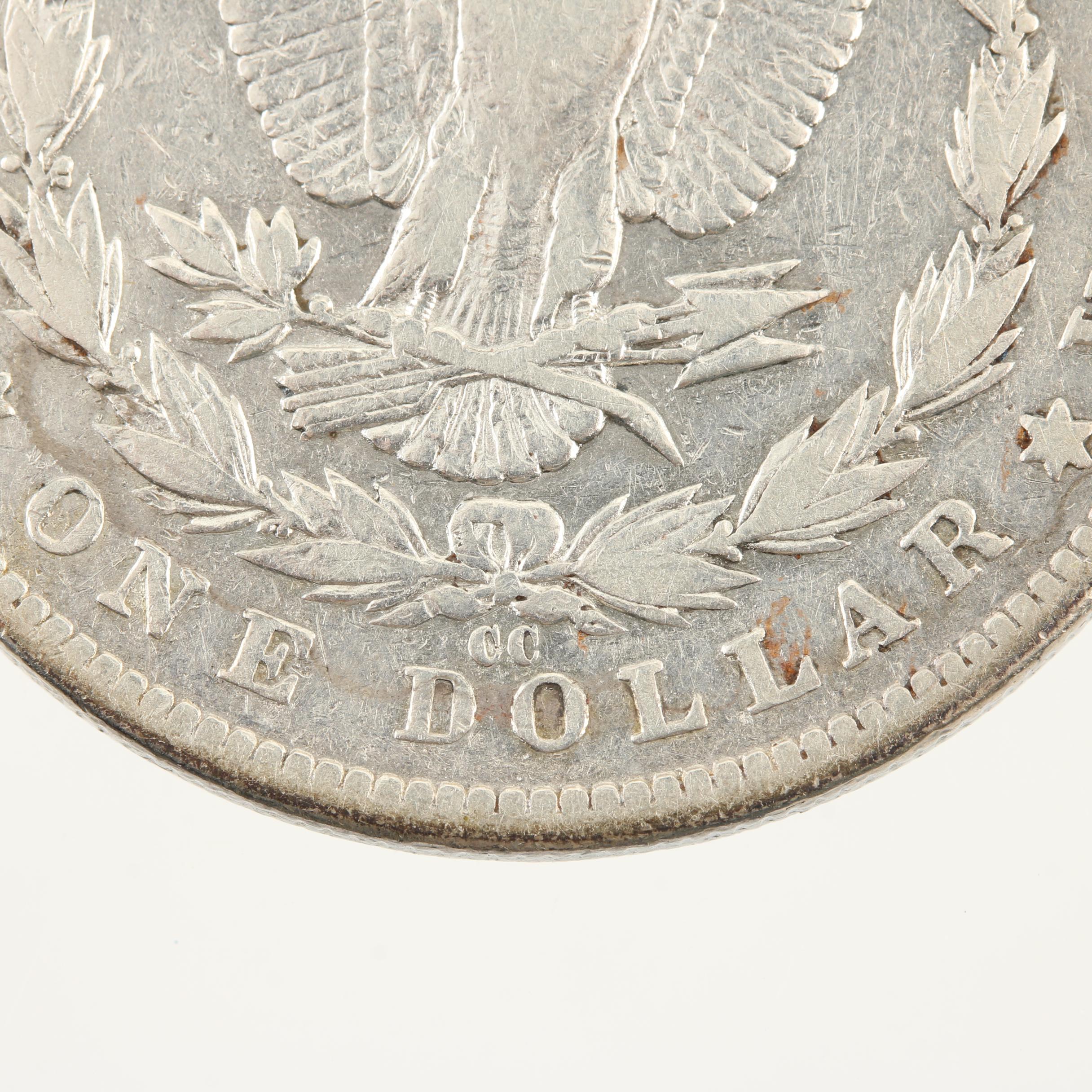 1892 Carson City Morgan Silver Dollar