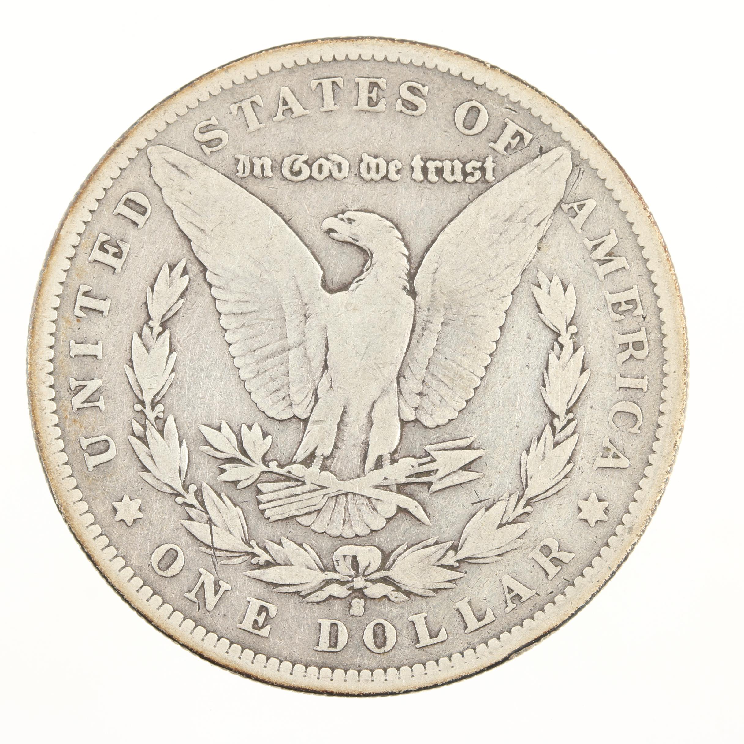 Low Mintage 1892-S Morgan Silver Dollar