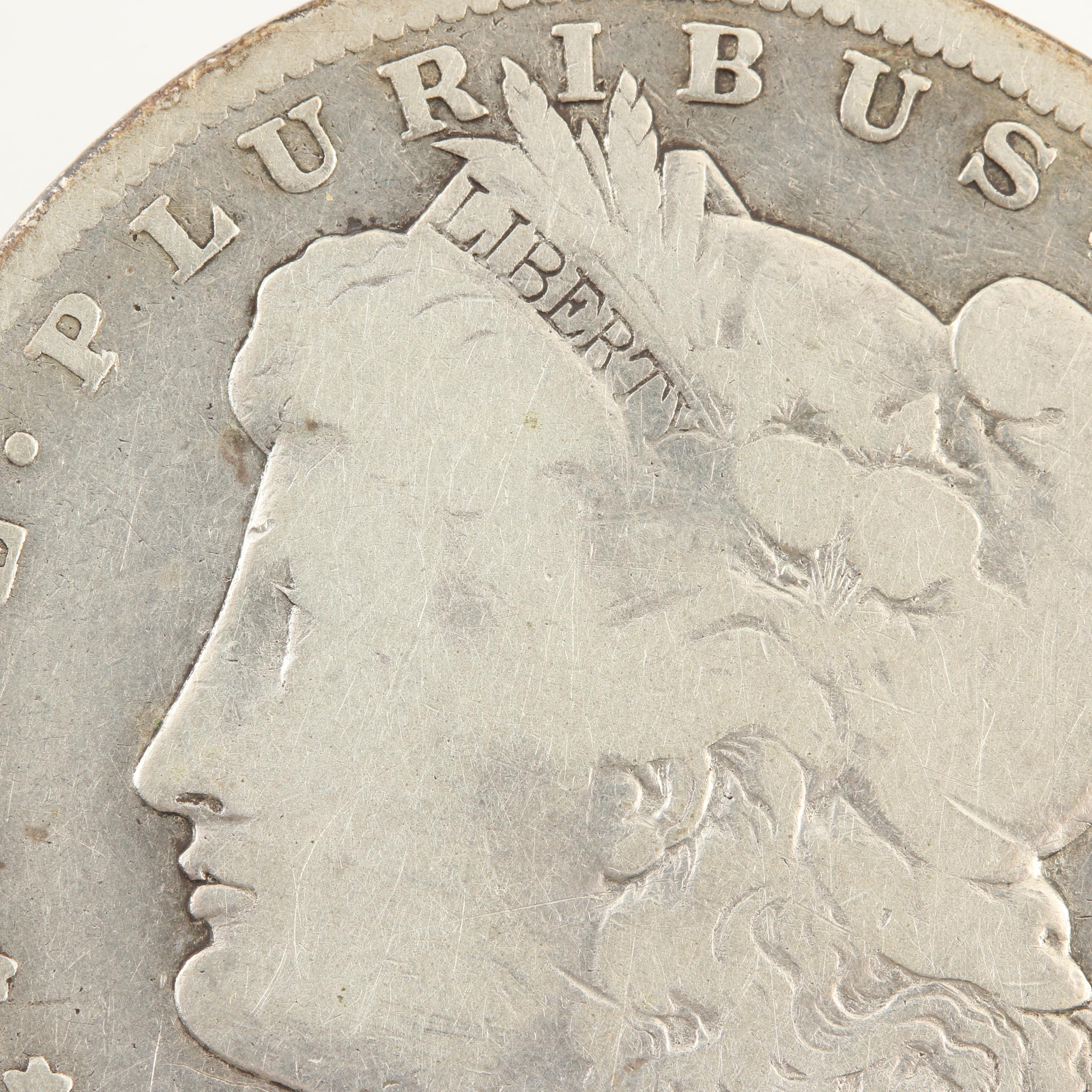 Low Mintage 1893 Carson City Morgan Silver Dollar