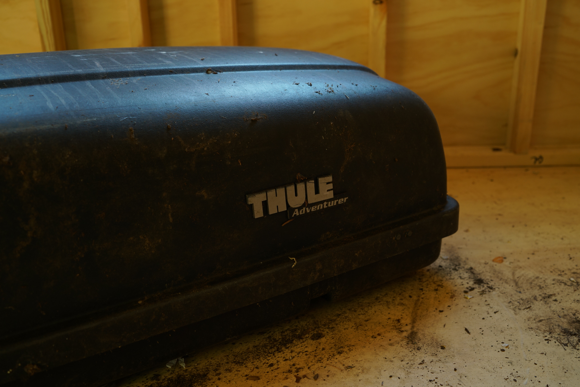 Thule Adventurer Rooftop Cargo Holder with Bike Rack and Rails