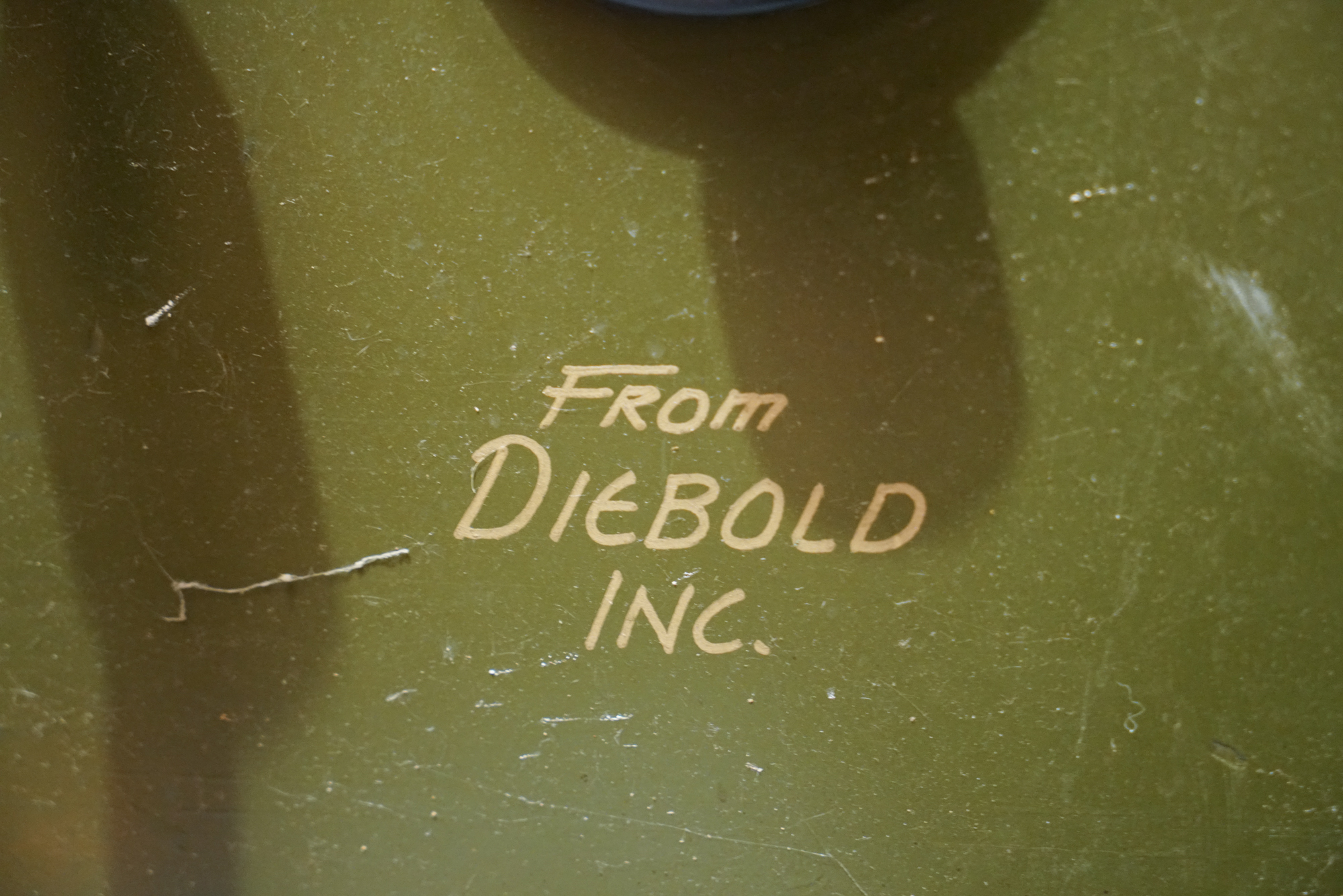 Vintage Diebold Inc. Combination Safe