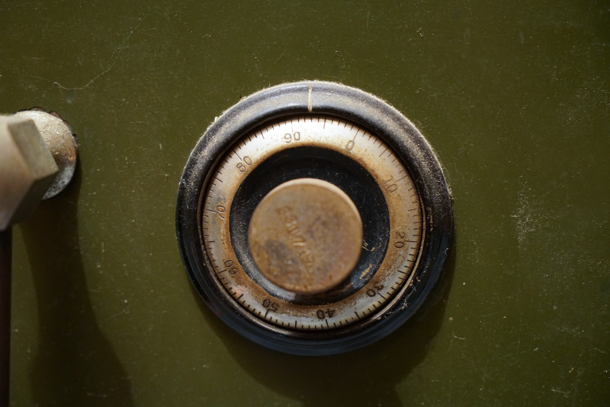 Vintage Diebold Inc. Combination Safe