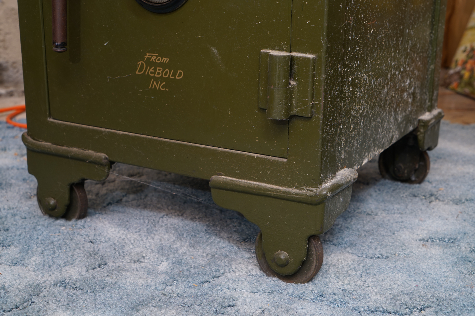 Vintage Diebold Inc. Combination Safe