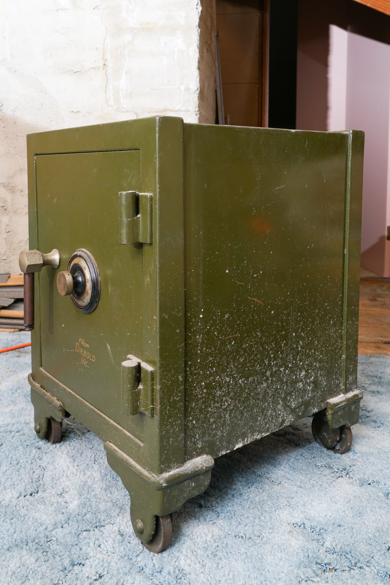 Vintage Diebold Inc. Combination Safe