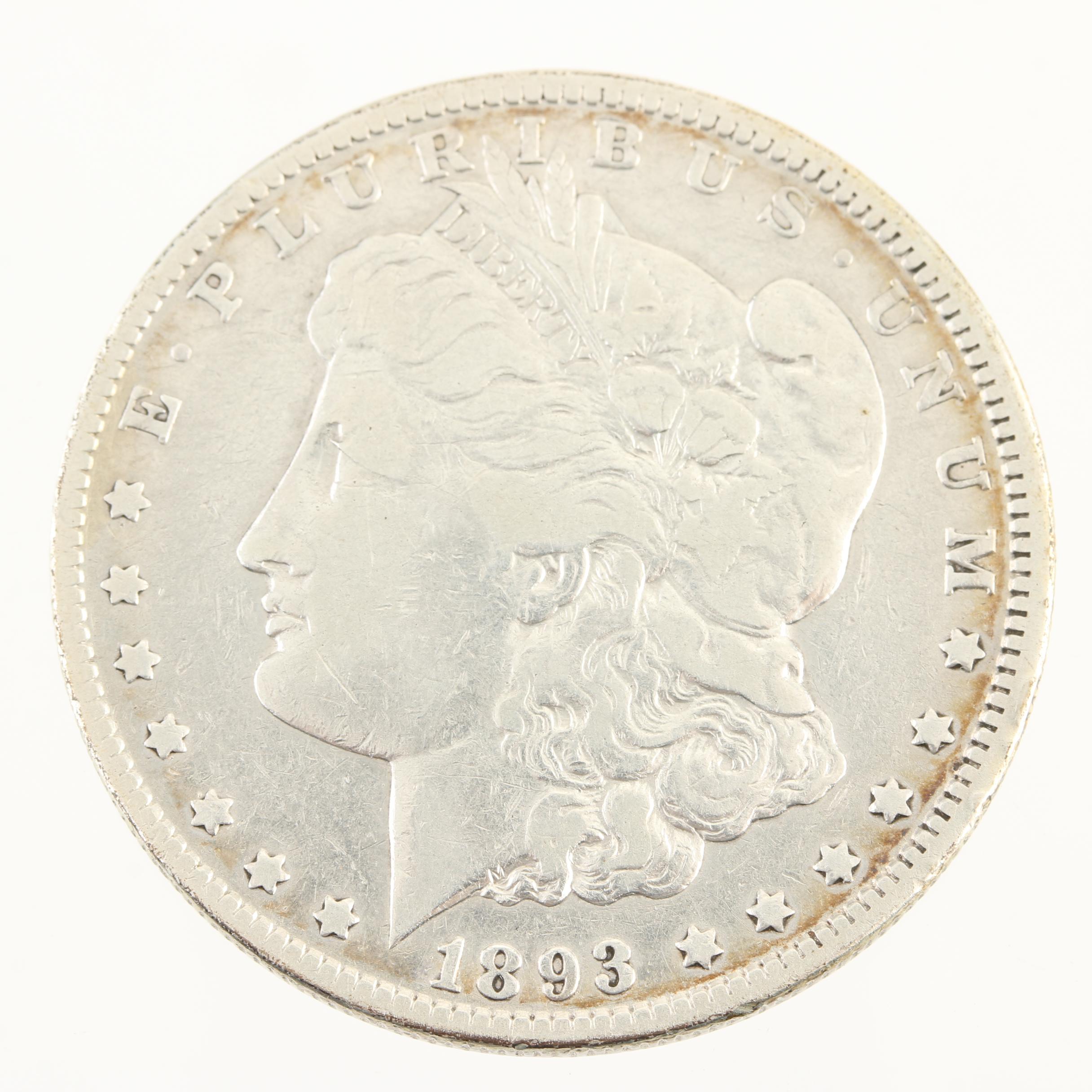 Low Mintage 1893-O Morgan Silver Dollar