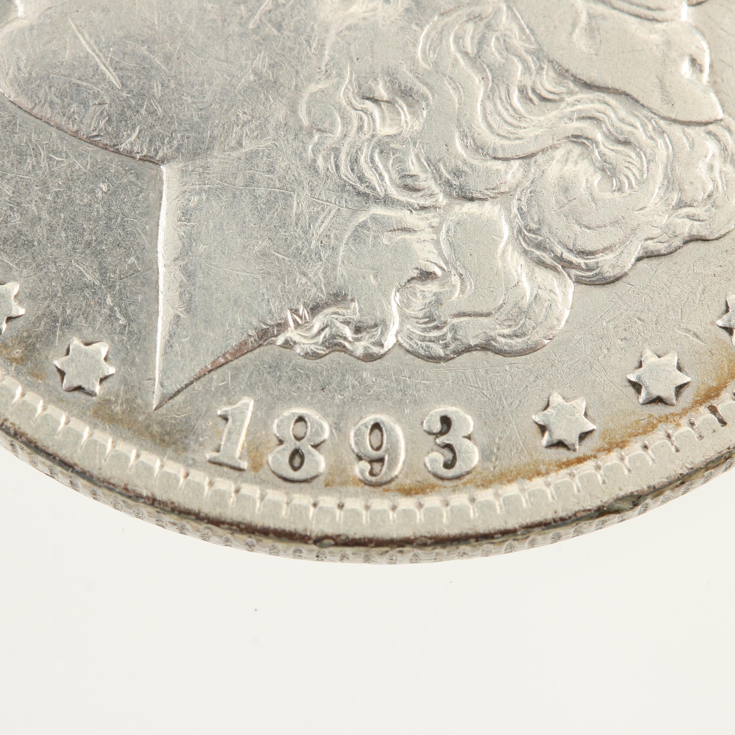 Low Mintage 1893-O Morgan Silver Dollar