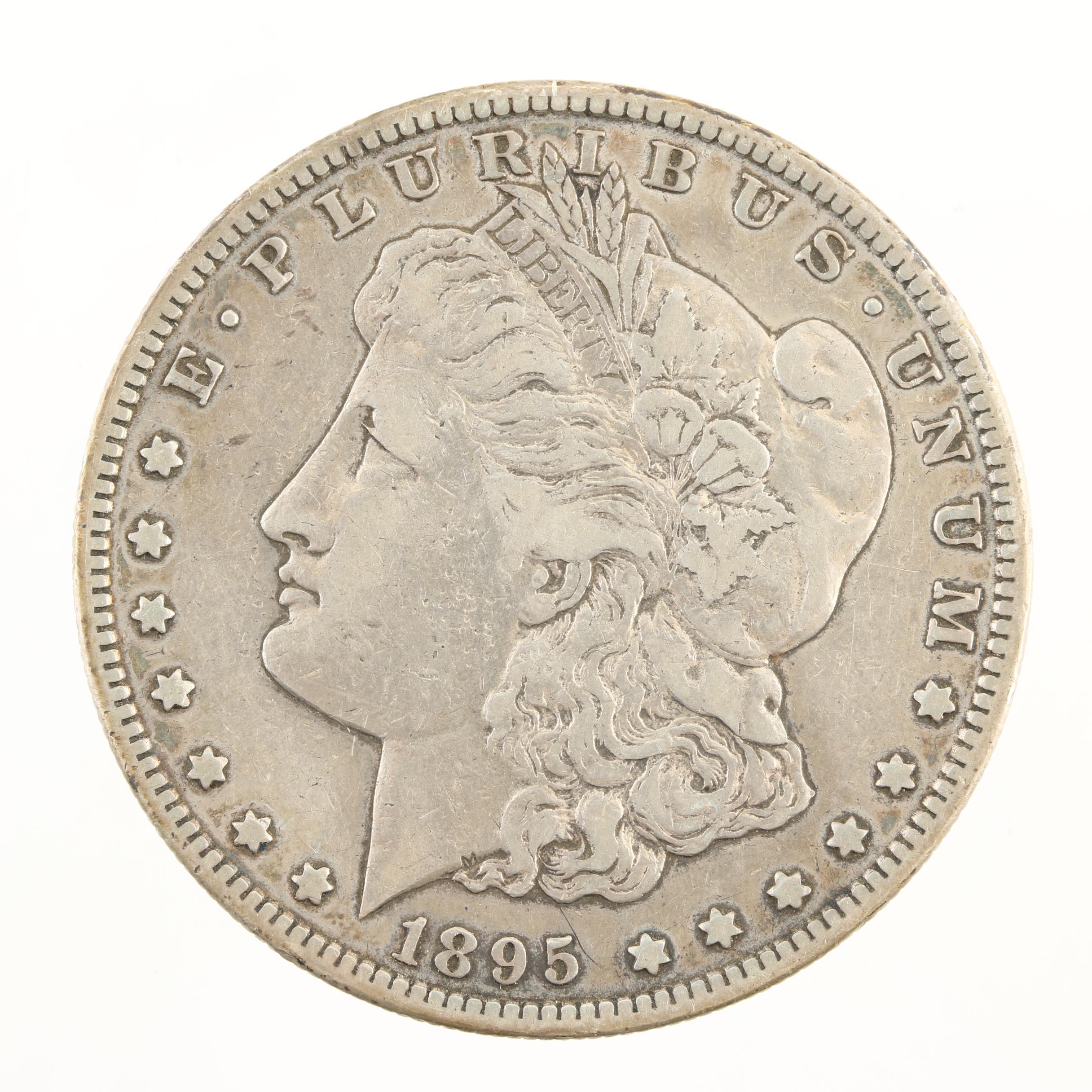 Low Mintage 1895-S Morgan Silver Dollar